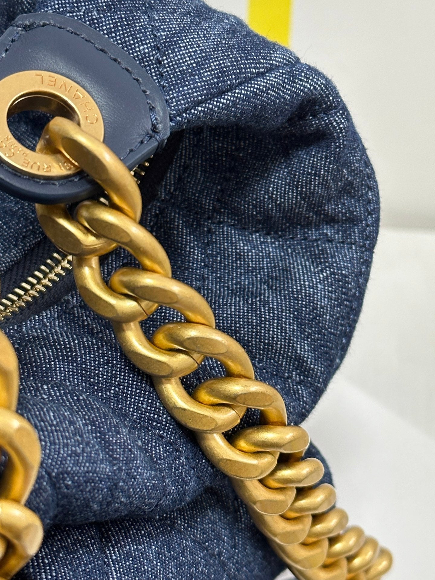 CC 25C Hobo 35cm Space Demin Gold Hardware 243577