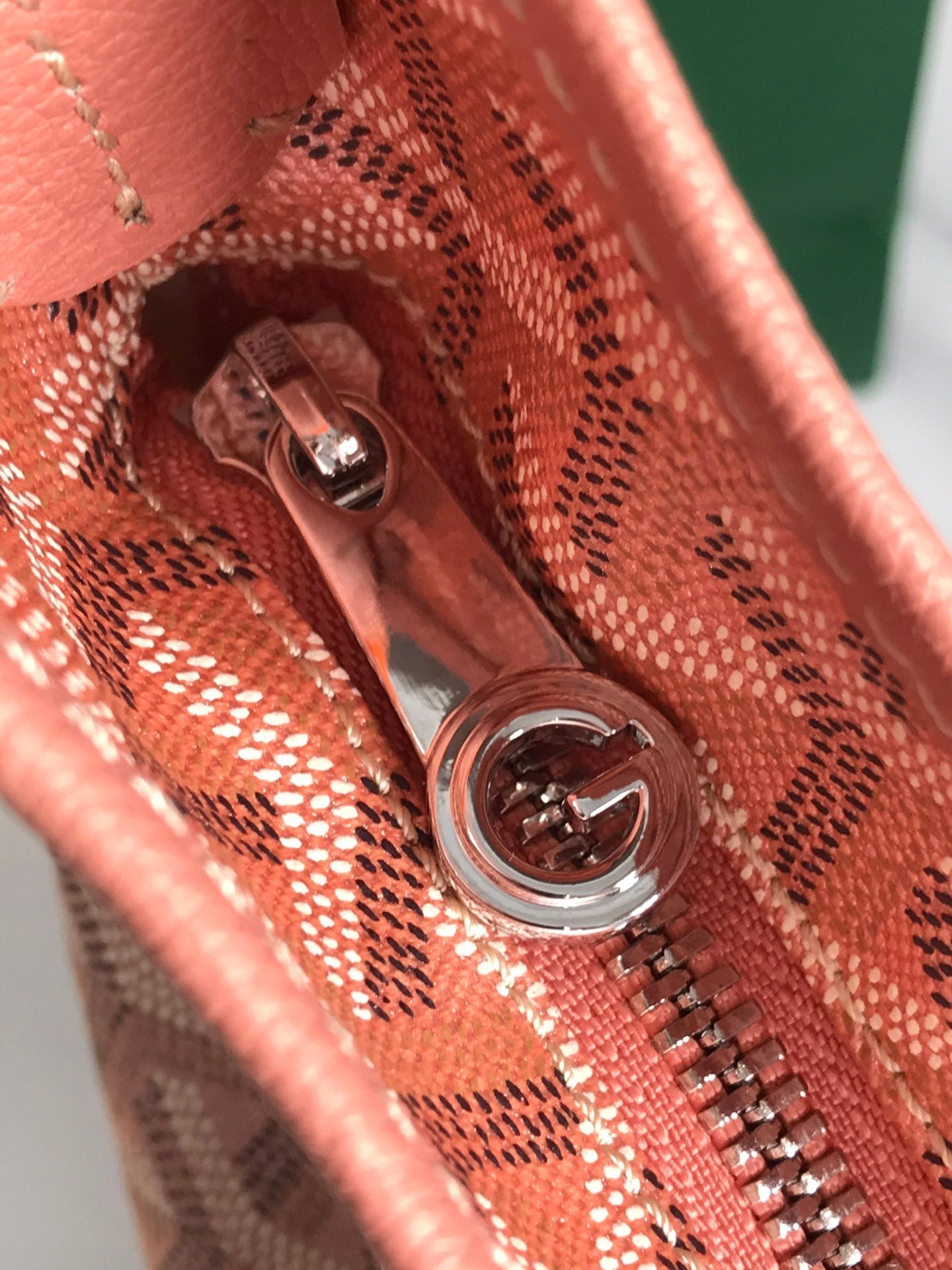 BohÃ¨me Hobo Bag 42cm Pink Canvas Chevroches Calfskin