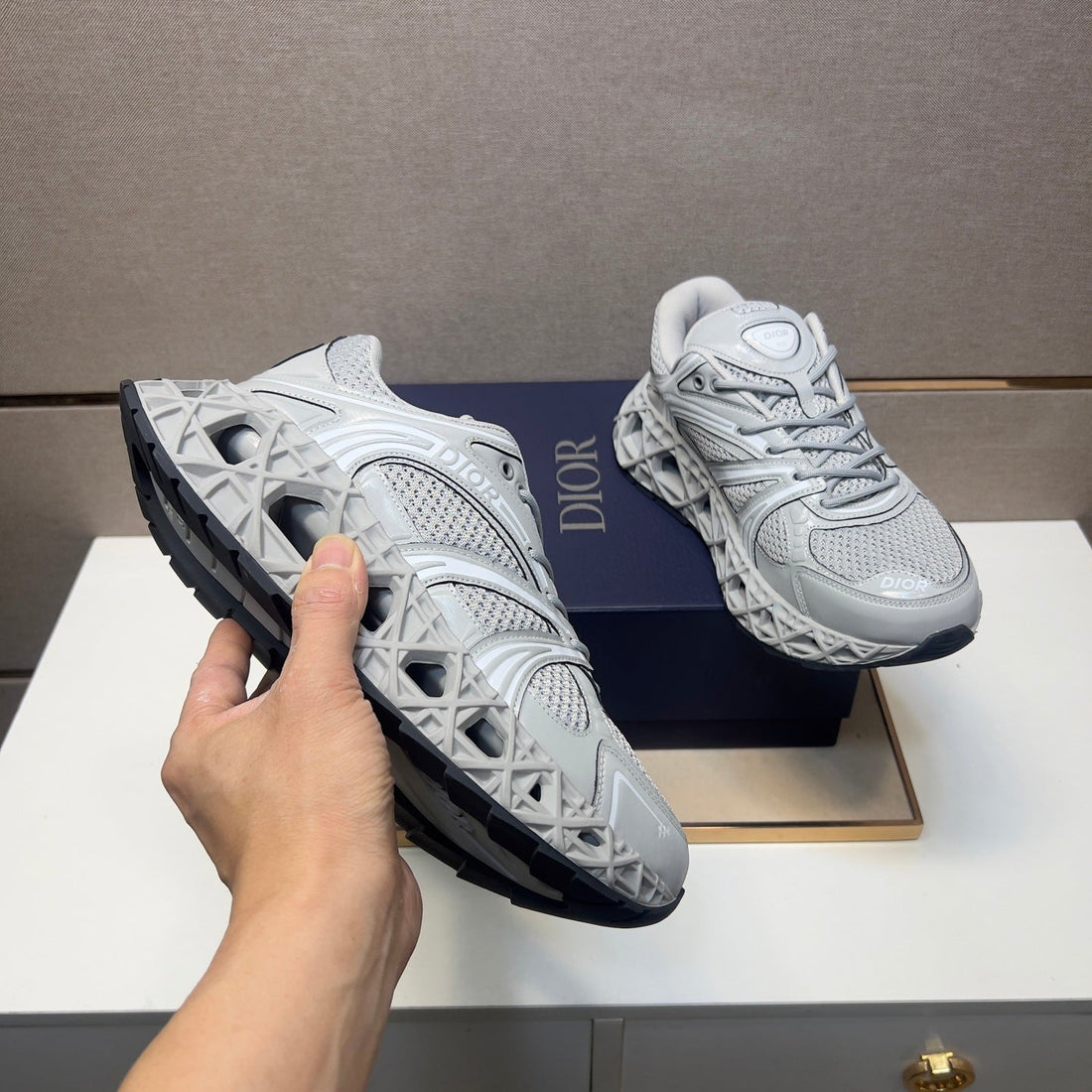 CD 25 B35 Sneaker Grey Mesh Rubber 649671