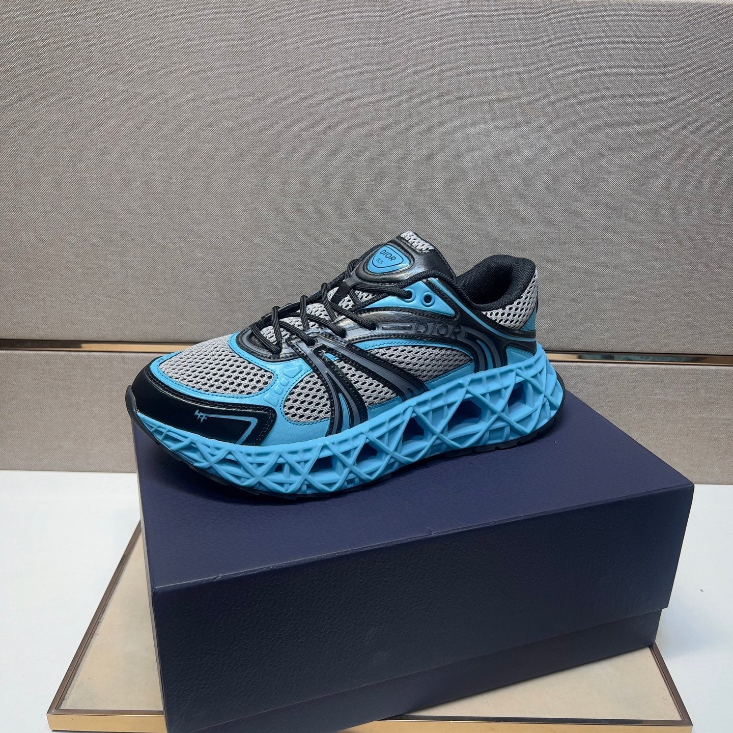 CD 25 B35 Sneaker Blue Grey Mesh Rubber 649672