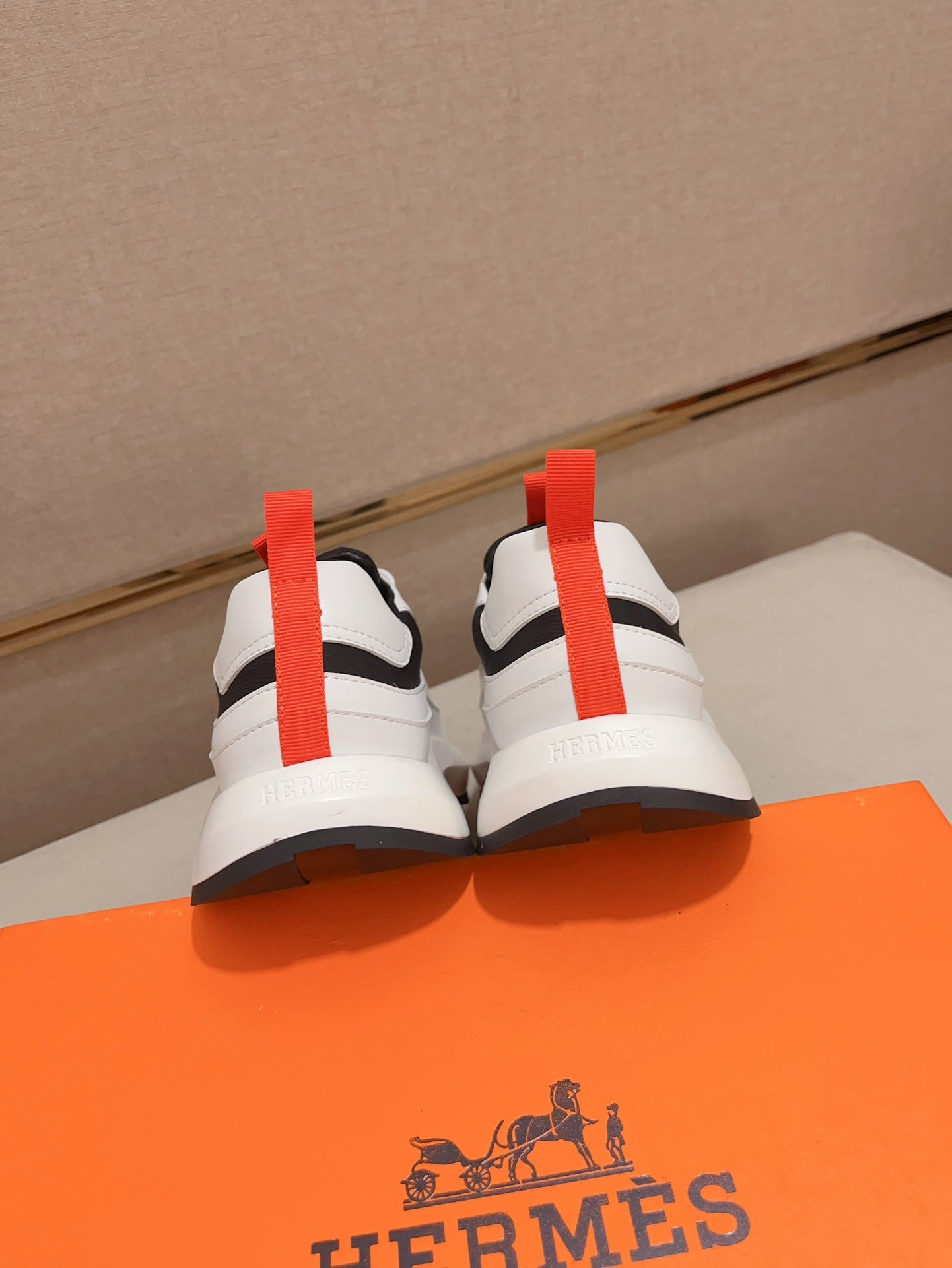 HM Men's Gramme Sneaker Black Cowhide 539681