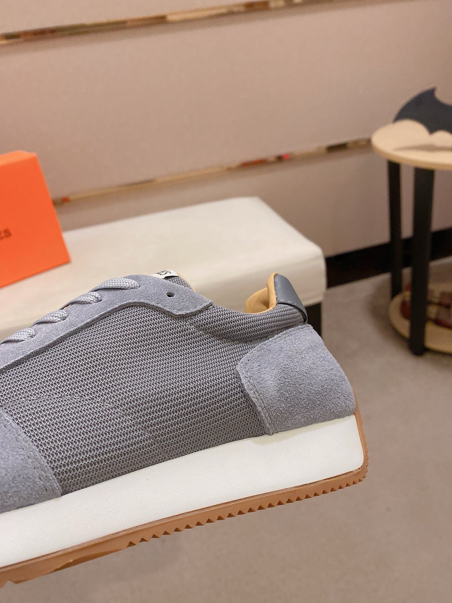 HM Men's Escape Sneaker Grey Suede 583096