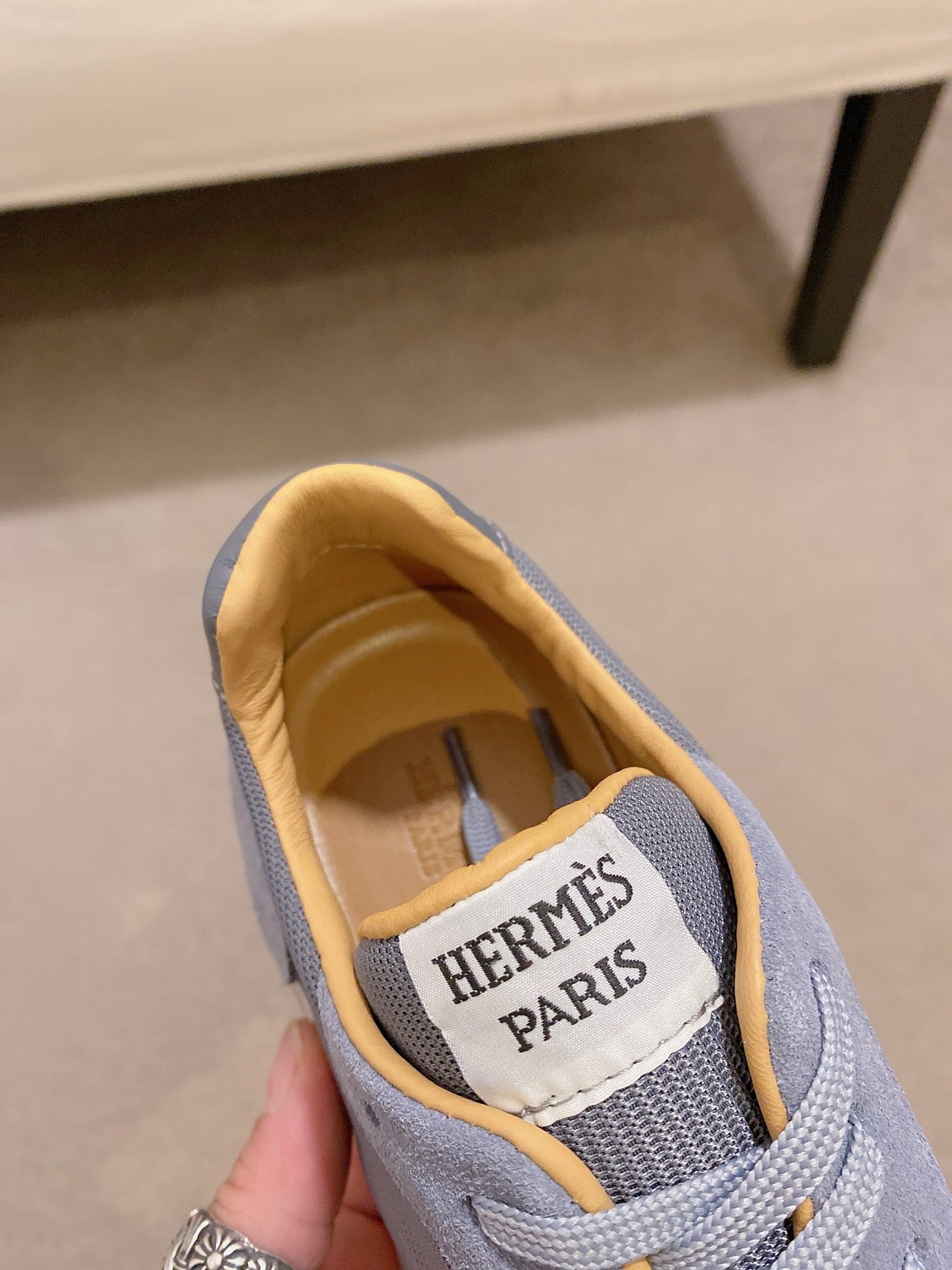 HM Men's Escape Sneaker Grey Suede 583096