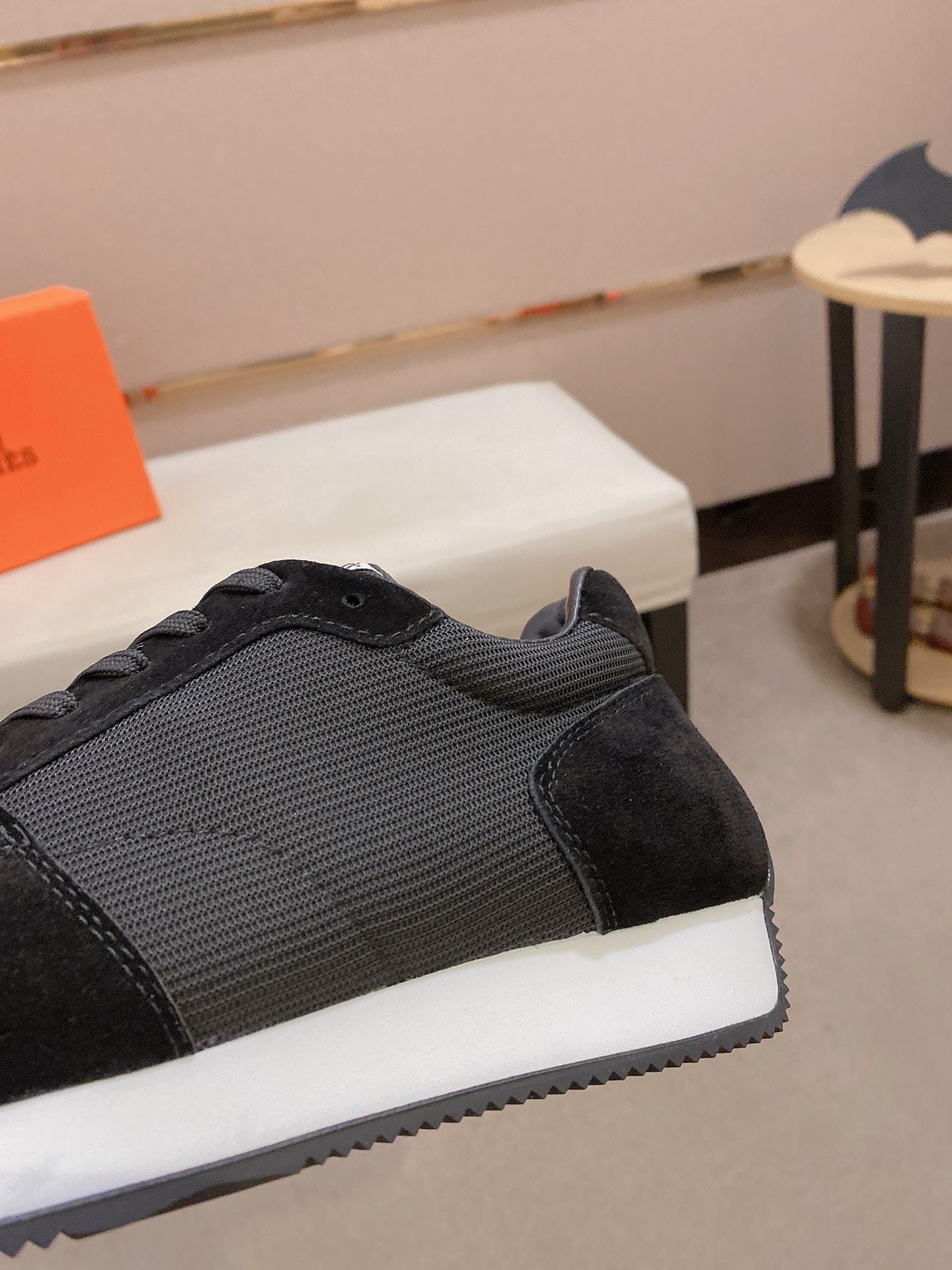 HM Men's Escape Sneaker Black Suede 583100