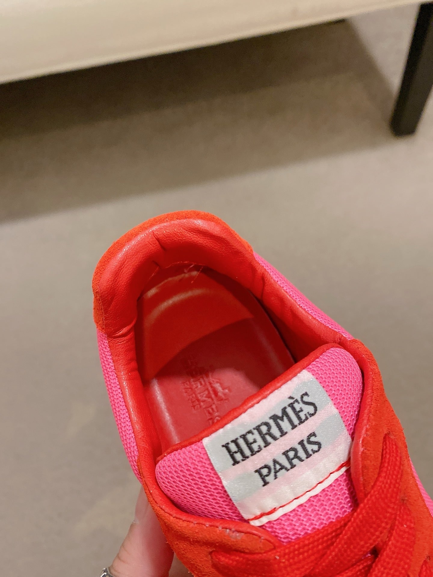 HM Men's Escape Sneaker Red Suede 583103