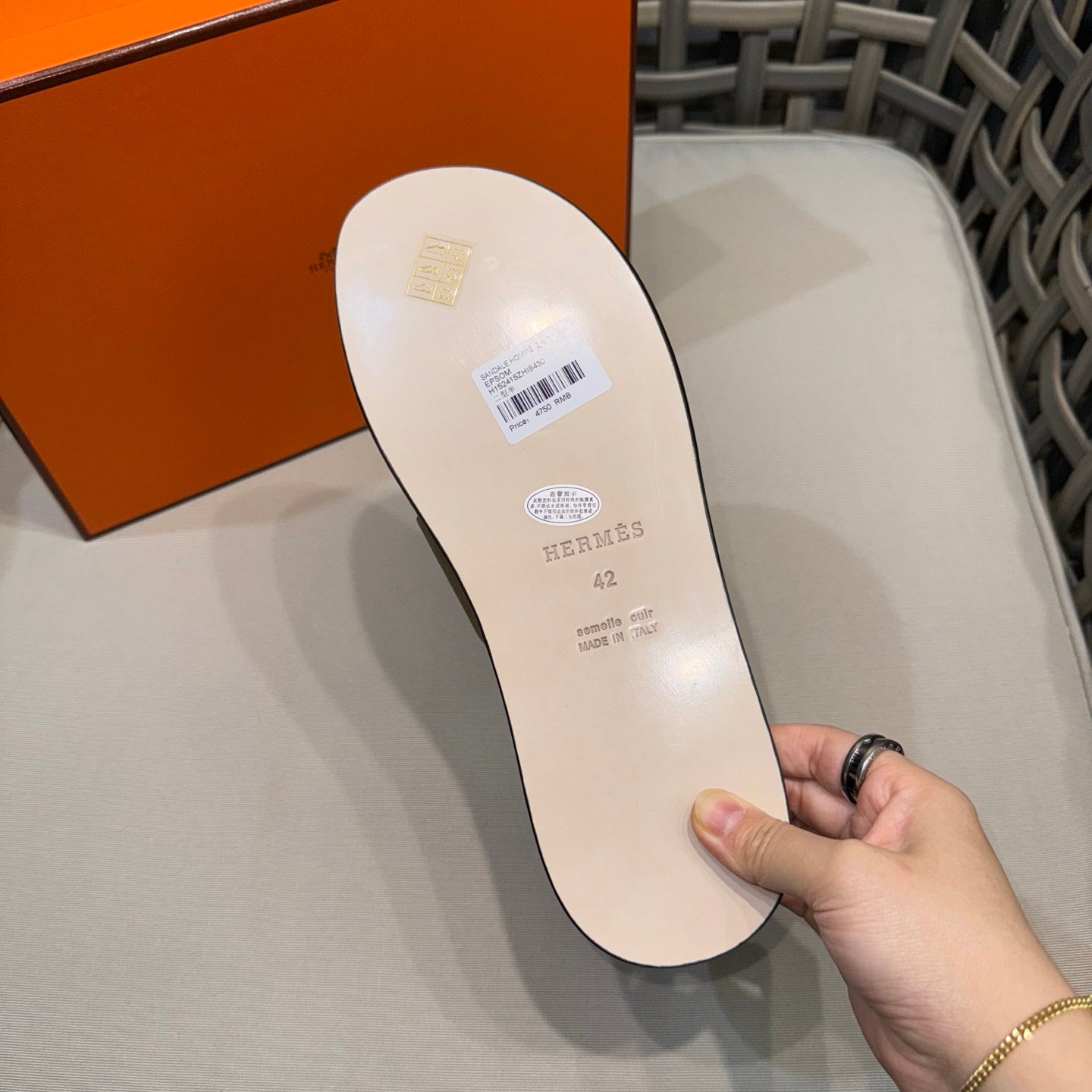 HM Men's Izmir Slide Moss Green Suede 540349