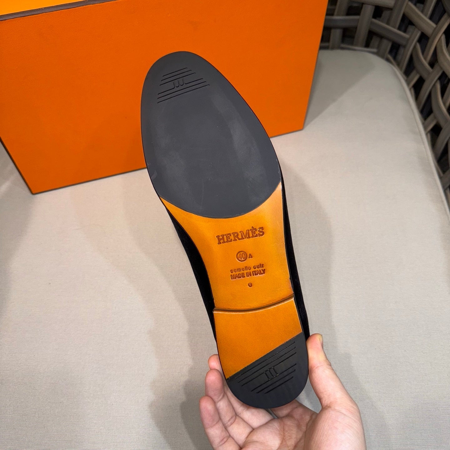 HM Men's Kateo Loafers Black Velvet 675409