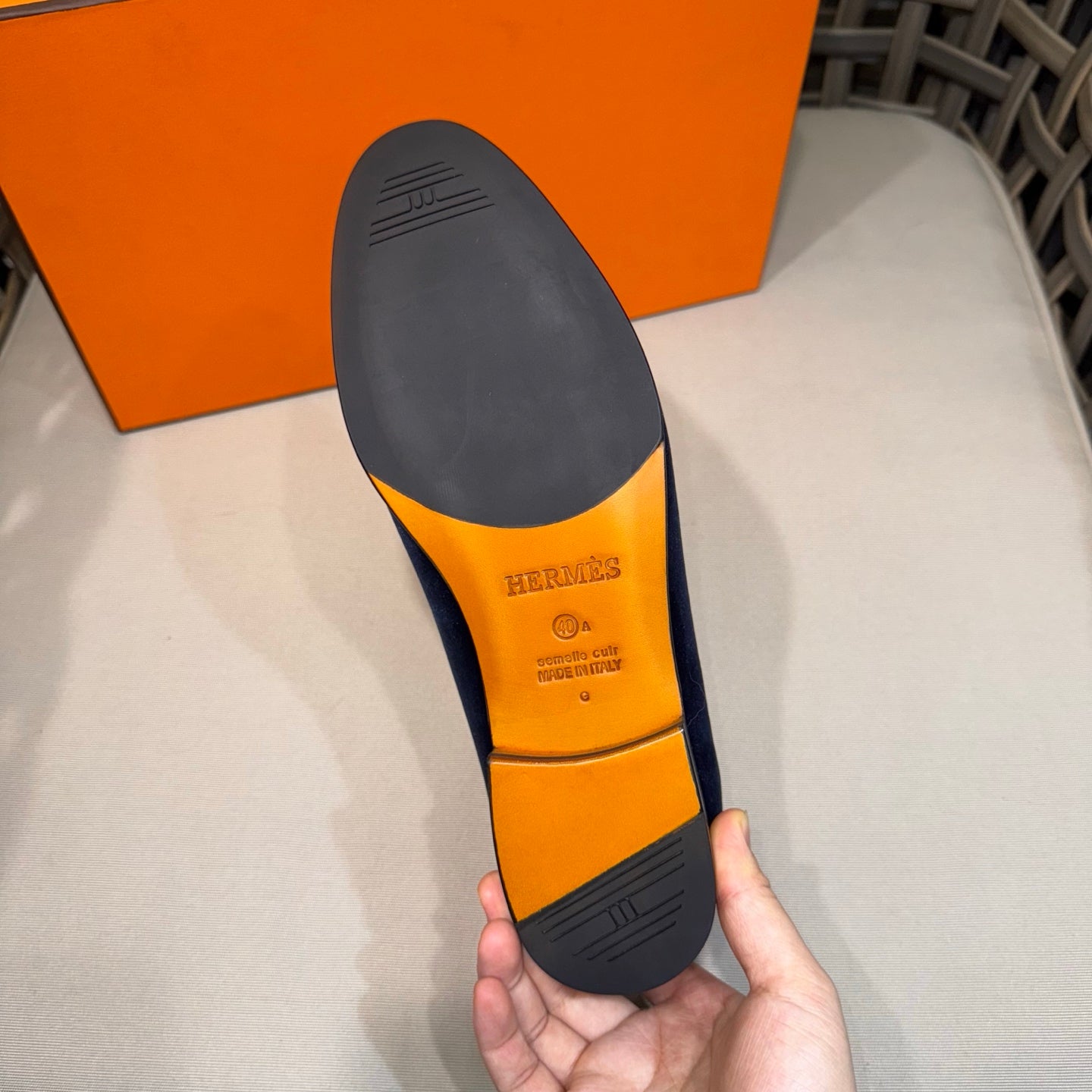 HM Men's Kateo Loafers Midnight Blue Velvet 675411