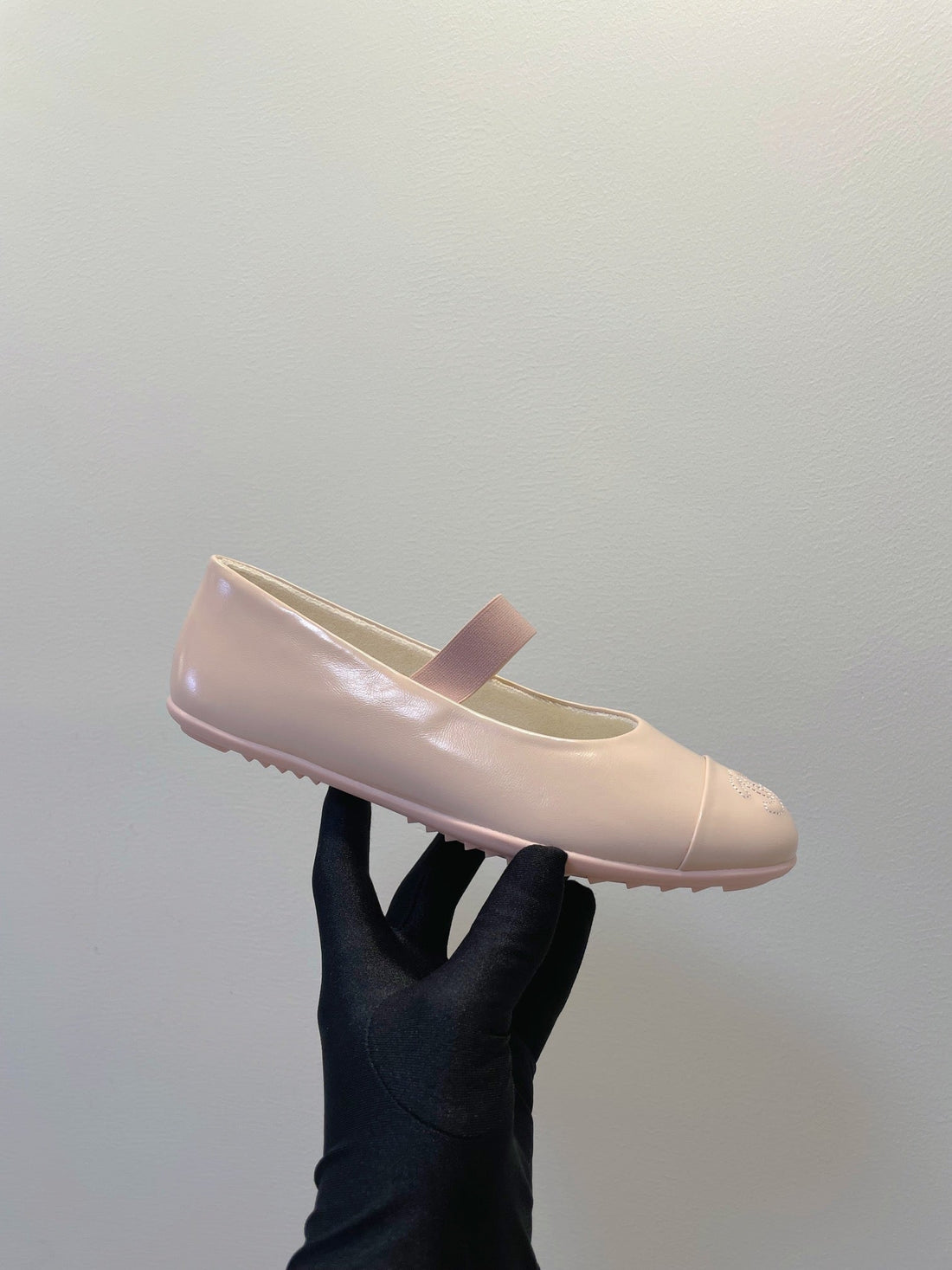 CC Mary Janes In Light Pink Glossy Lambskin 144380