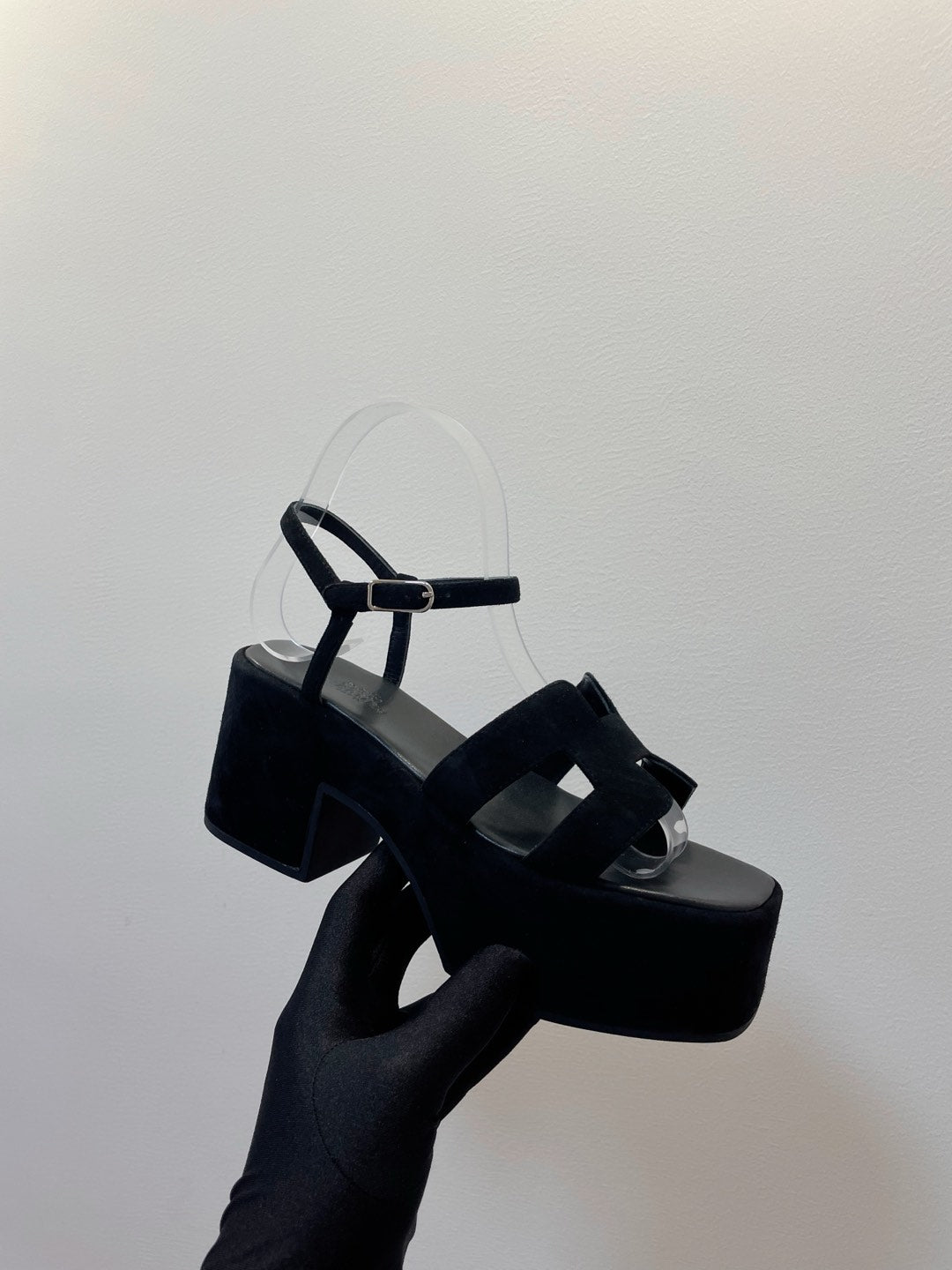 HM Sandalen Jam 30 Black Suede 212227