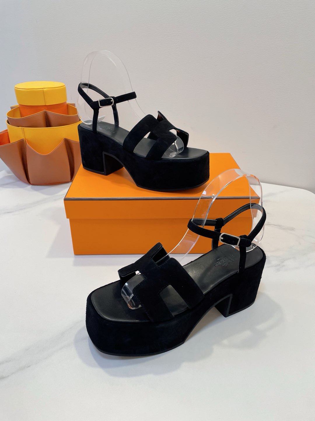 HM Sandalen Jam 30 Black Suede 212227