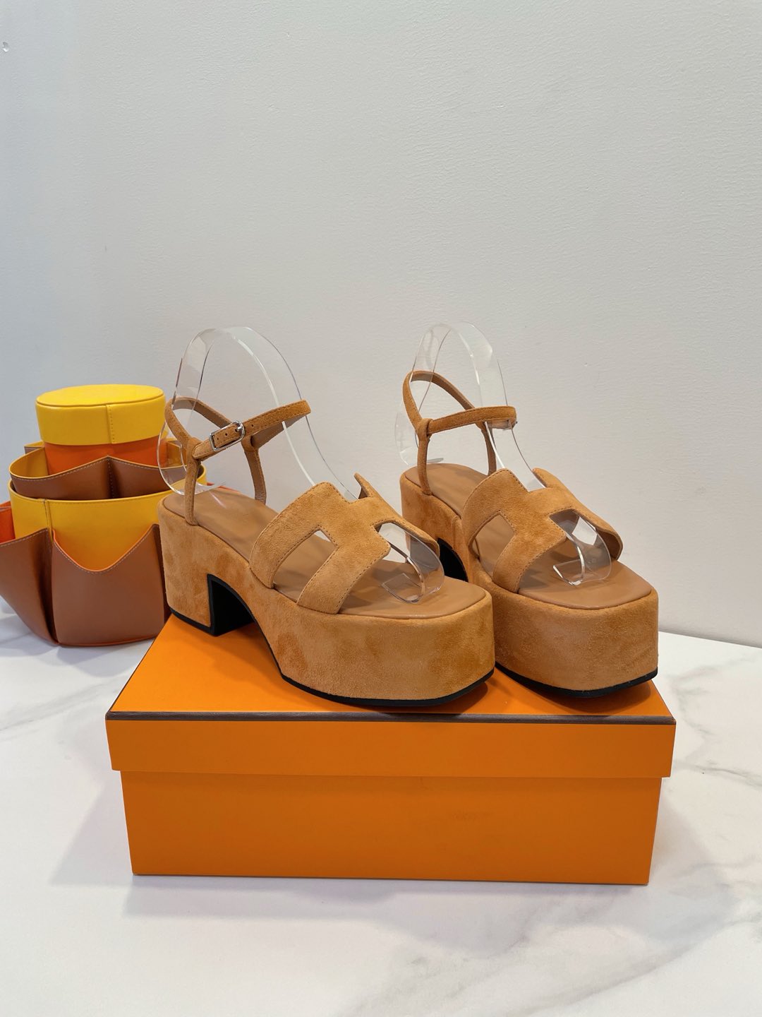 HM Sandalen Jam 30 Copper Brown Suede 212230