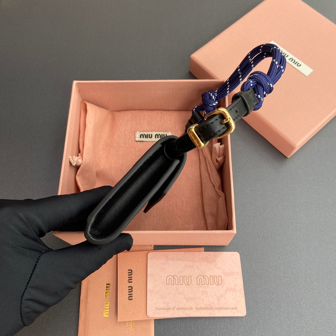 MICRO BAG 11 IN BLACK SMOOTH CALFSKIN