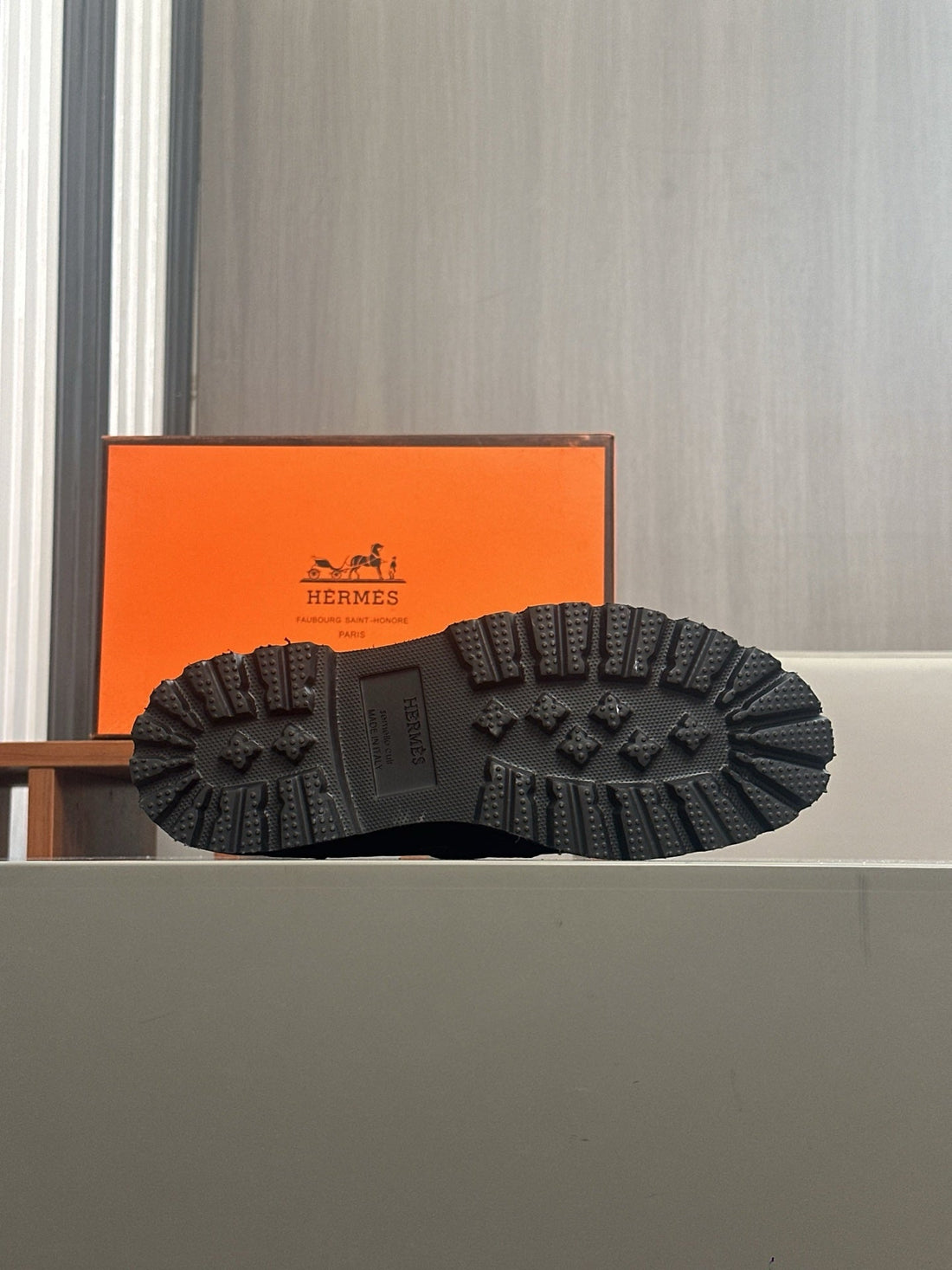 HM Men's Paris Loafer Light Cream Calfskin 640903