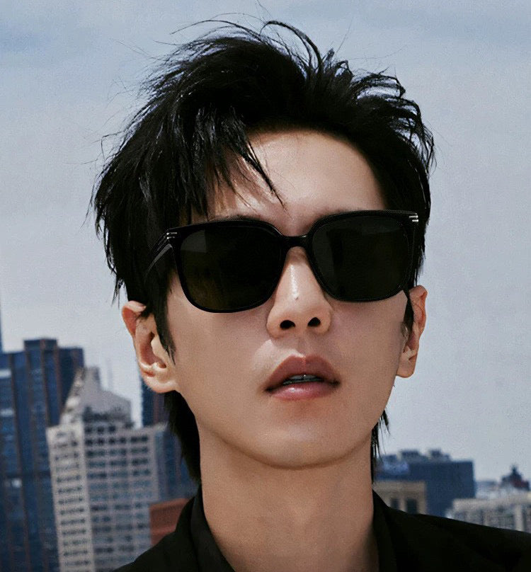 SQUARE FRAME SUNGLASSES G07711 IN ACETATE