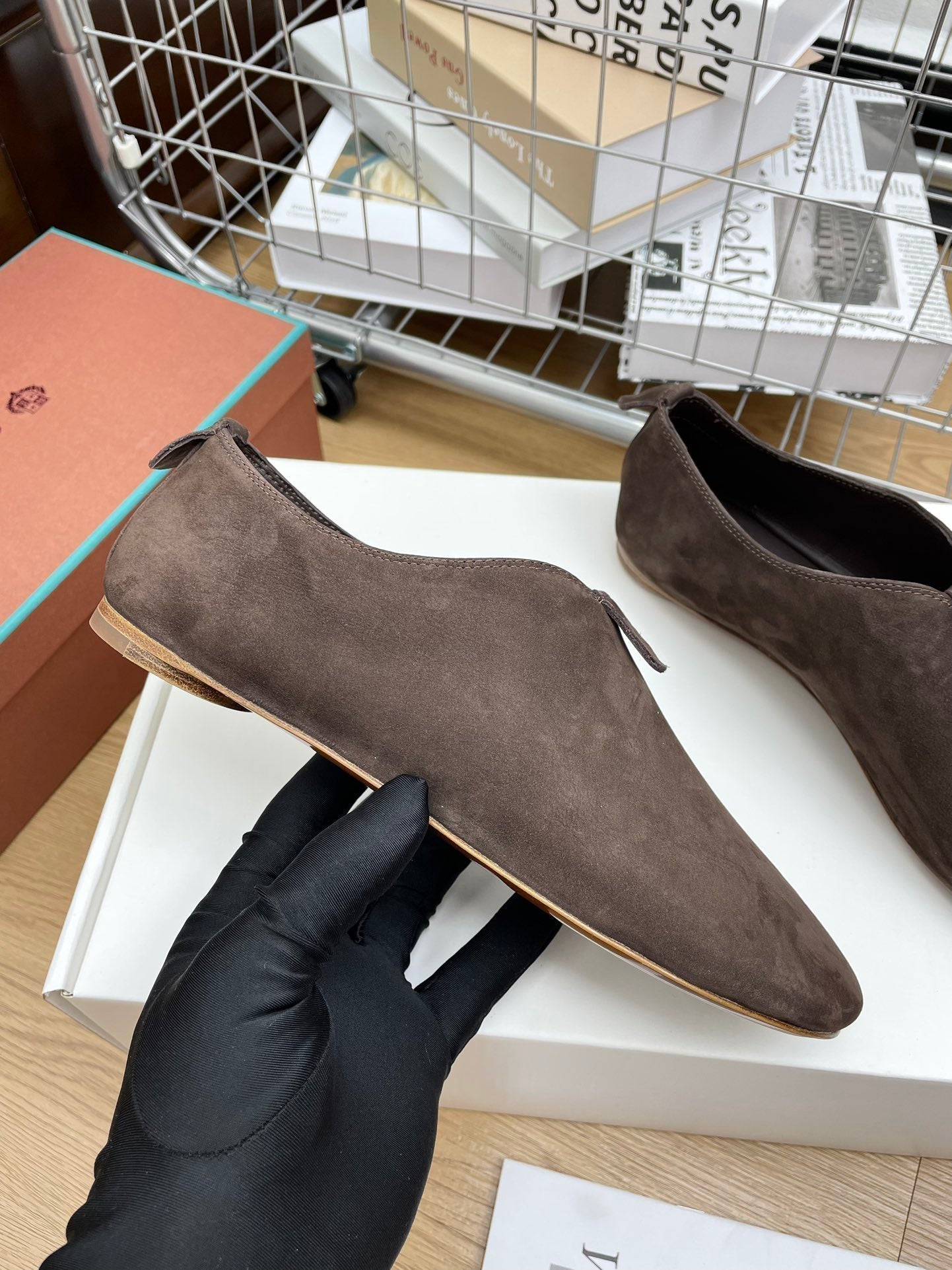 LP Floaty Flat Earth Brown Suede 989981