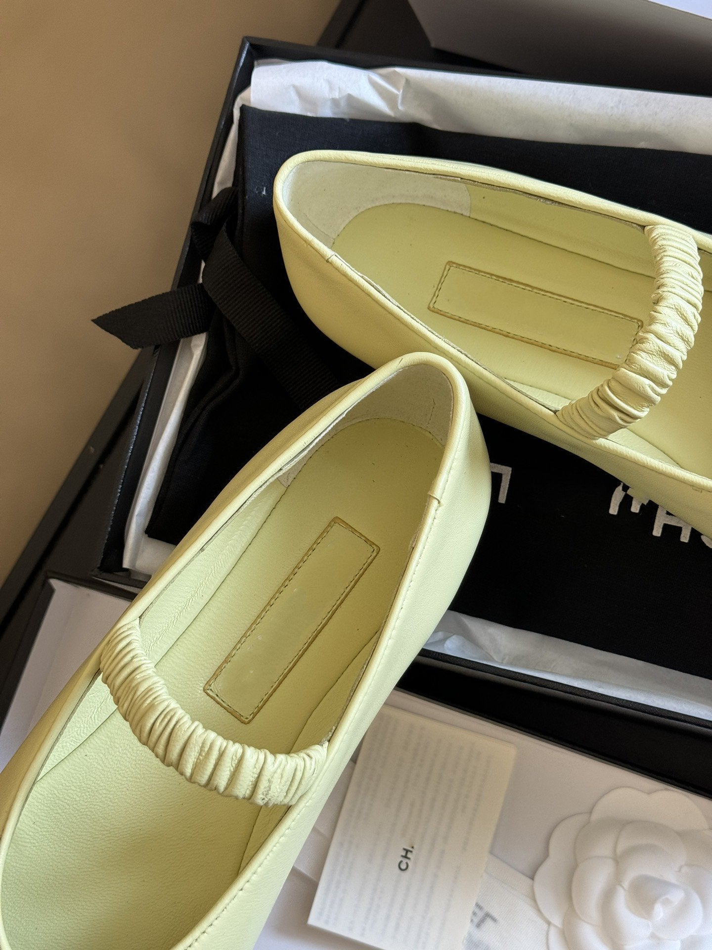 mary janes lime black lambskin grosgrain