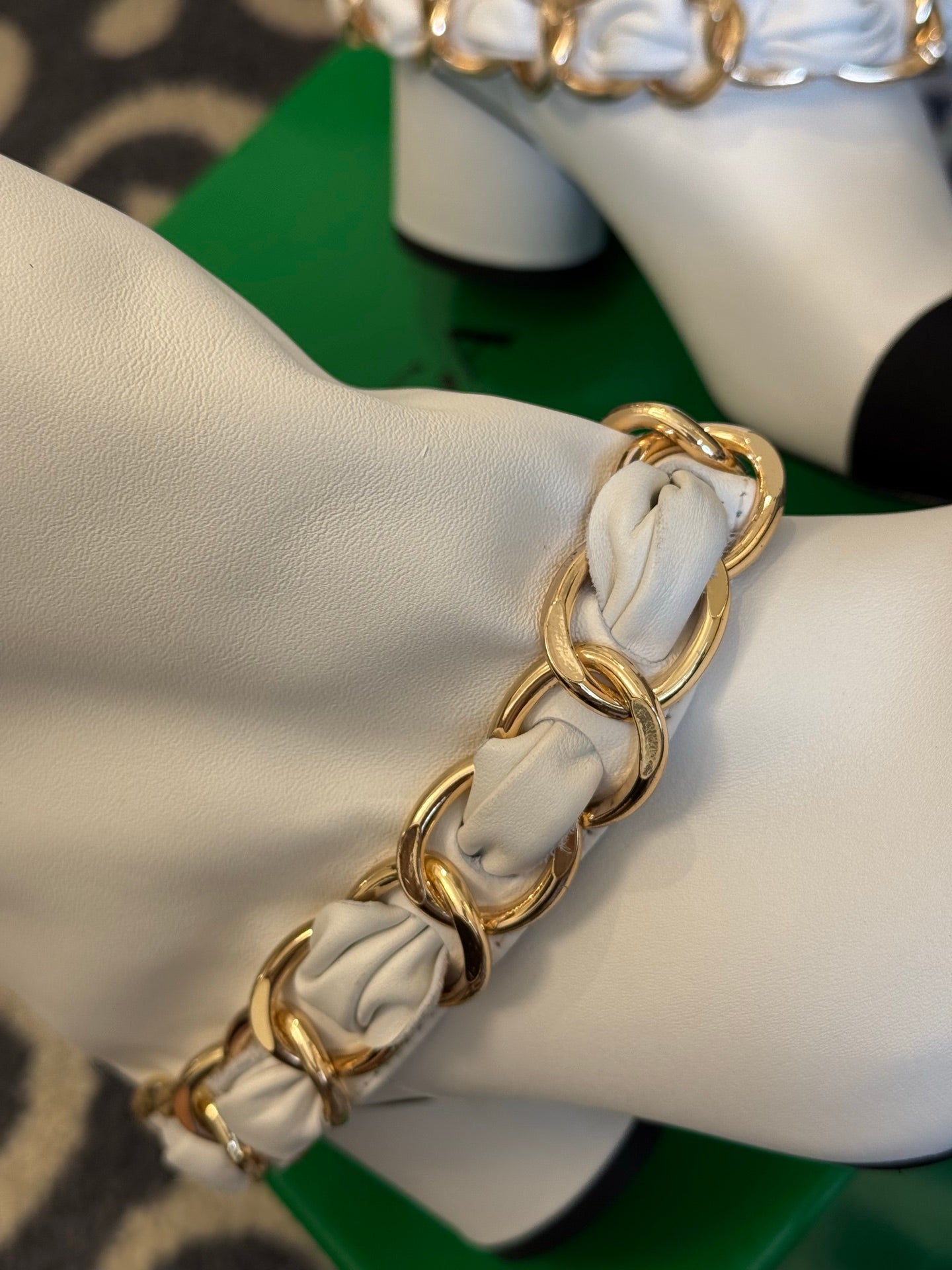 CC 25 High Boot White Calfskin 409133