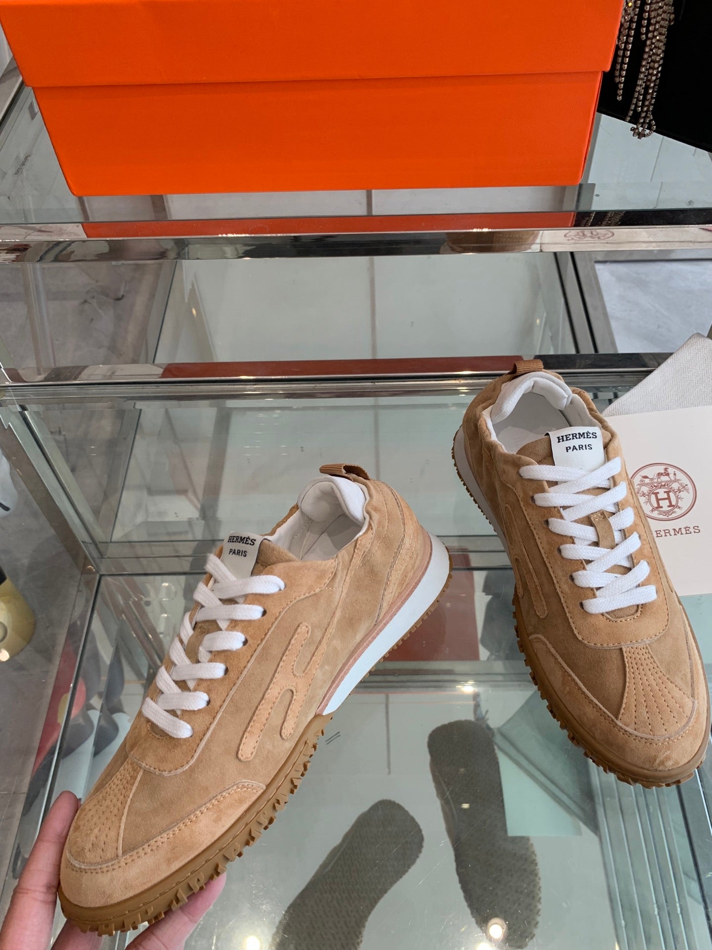 HM Jet Sneaker Brown Suede 292277