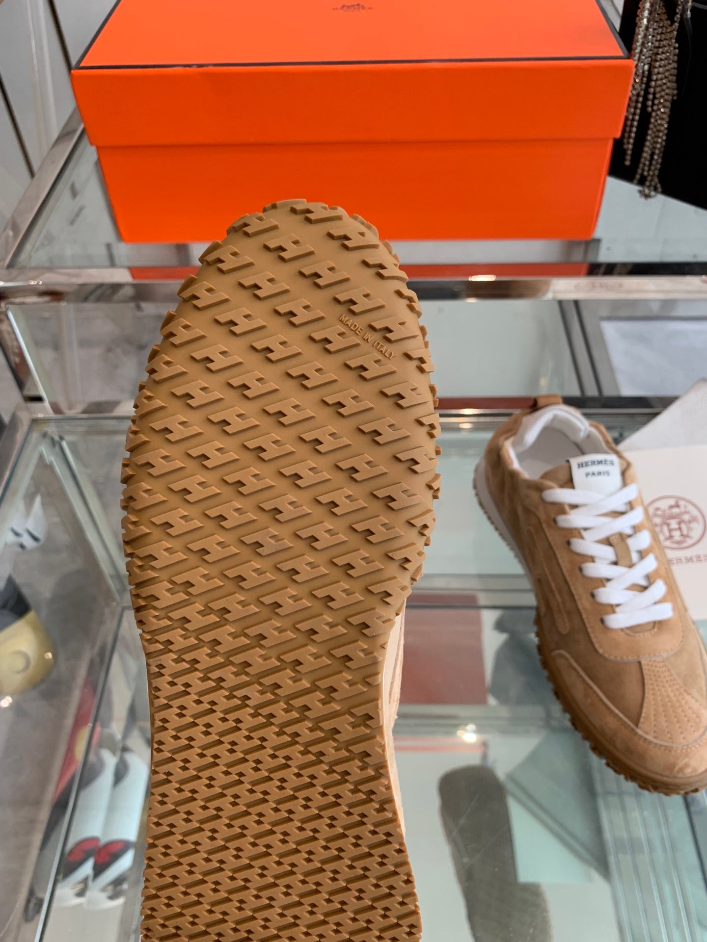 HM Jet Sneaker Brown Suede 292277