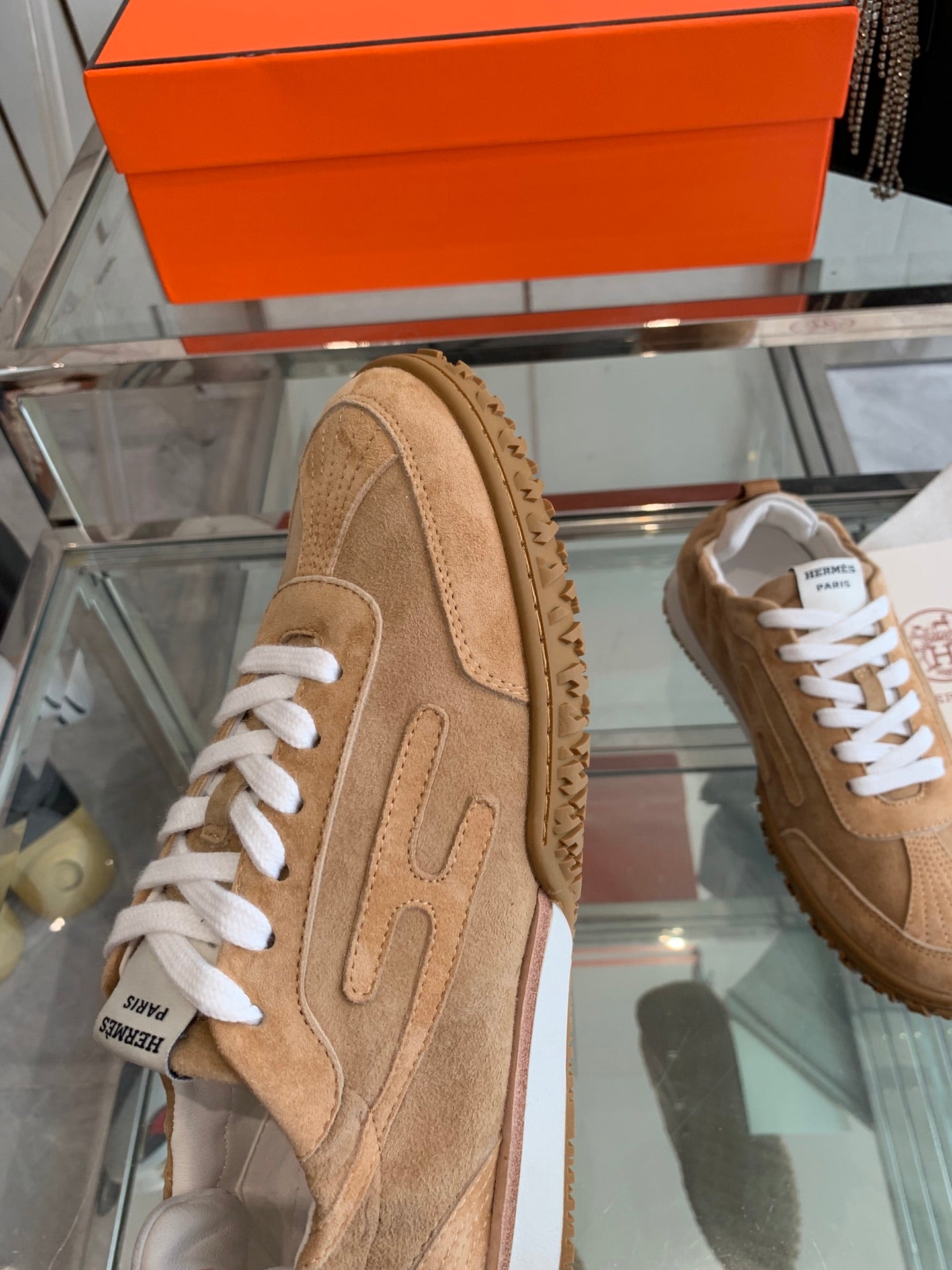 HM Jet Sneaker Brown Suede 292277