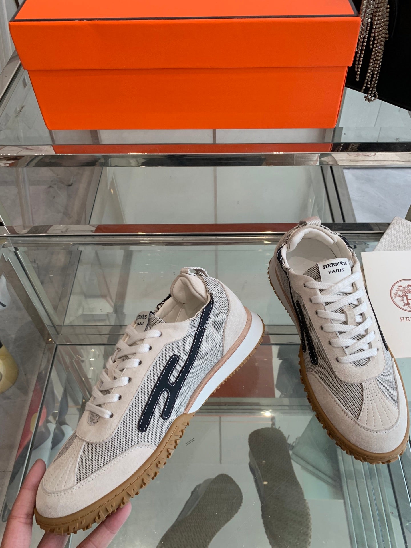 HM Jet Sneaker Multicolore Prunoir Suede 292284