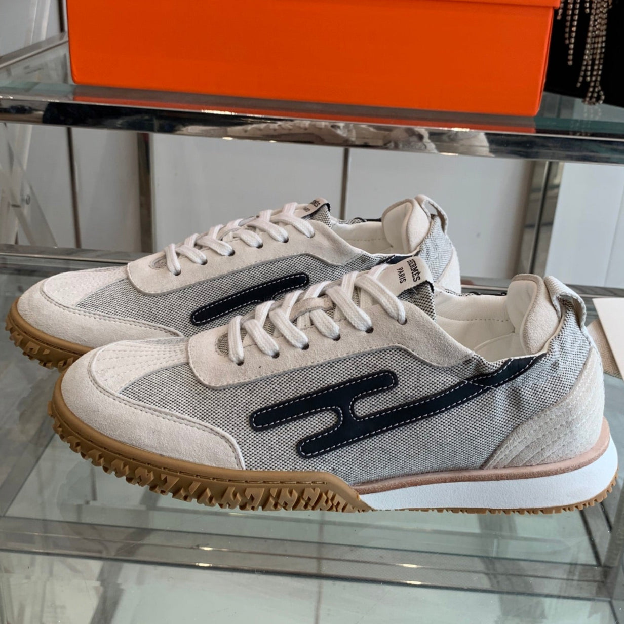 HM Jet Sneaker Multicolore Prunoir Suede 292284