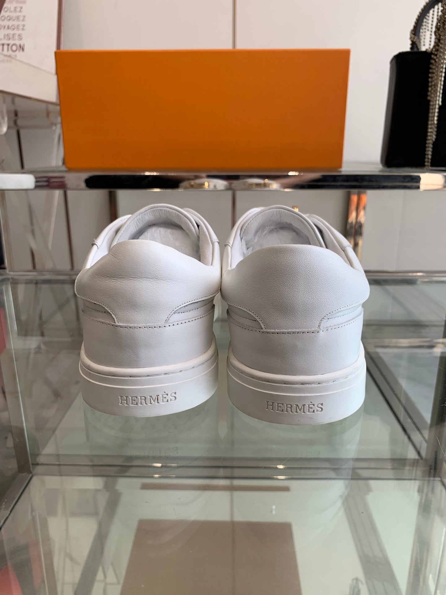 HM Day Sneaker White Gold Calfskin 291820