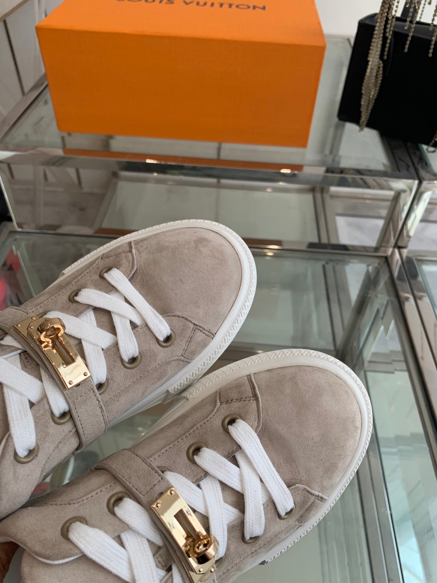 HM Day Sneaker Gray Suede 291836