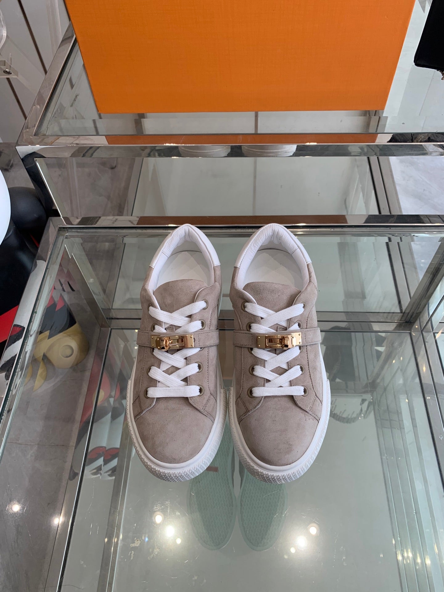 HM Day Sneaker Gray Suede 291836