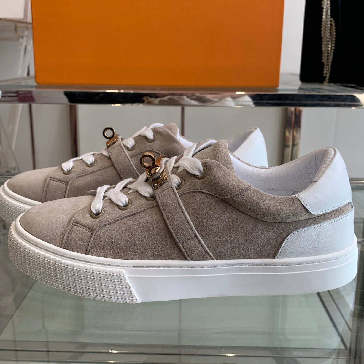 HM Day Sneaker Gray Suede 291836