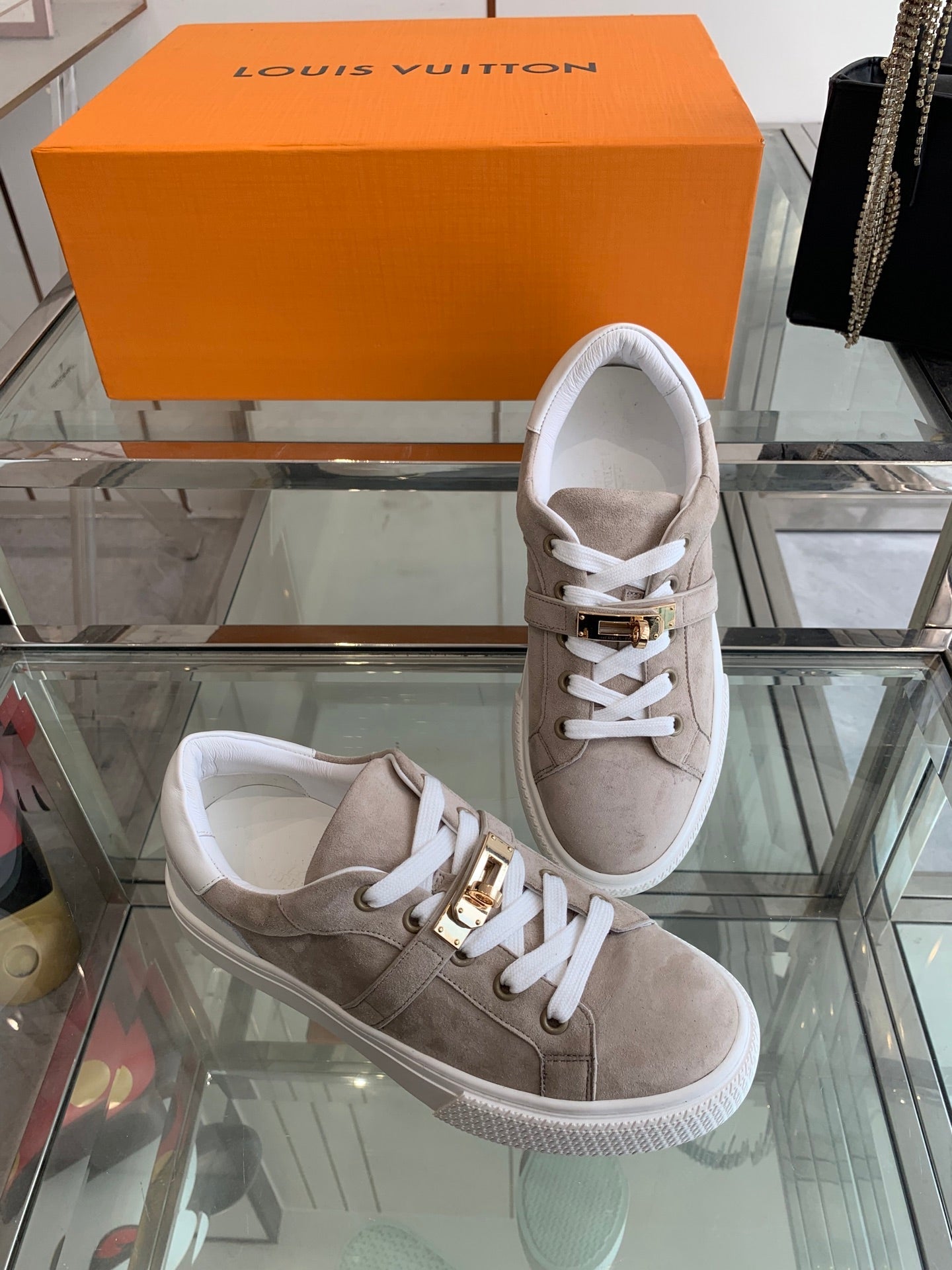 HM Day Sneaker Gray Suede 291836