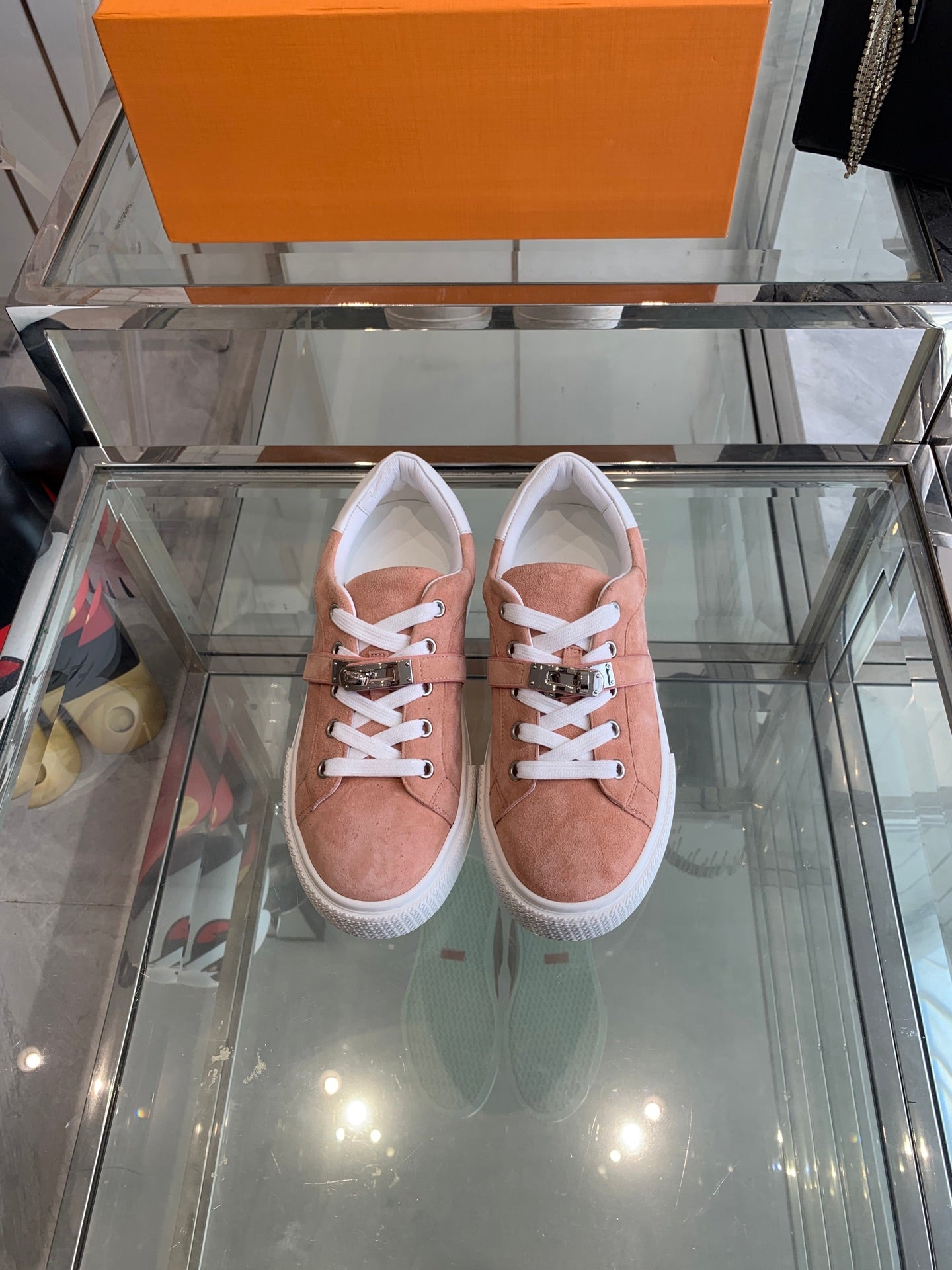 HM Day Sneaker Pink Suede 291836 (Copy)