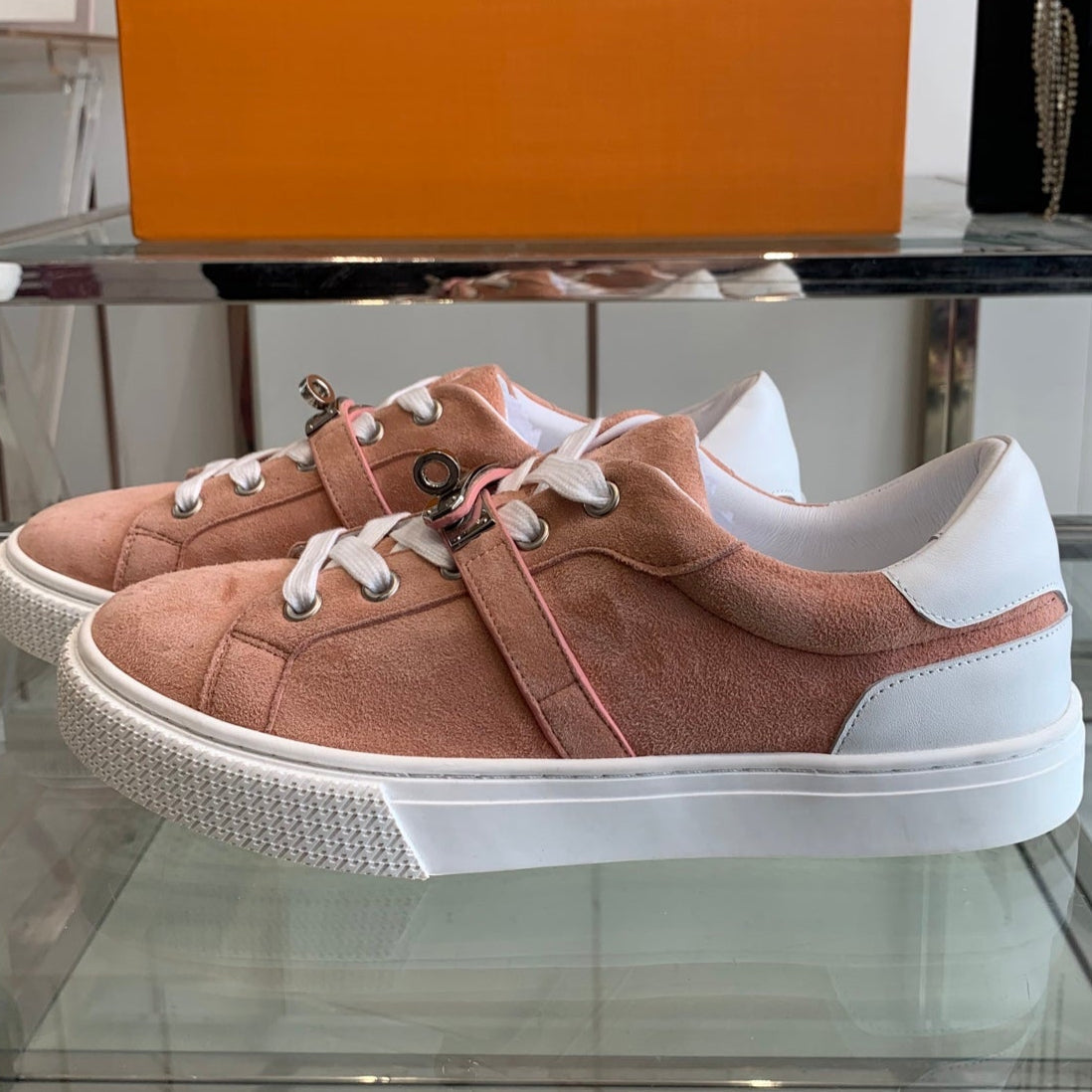 HM Day Sneaker Pink Suede 291836 (Copy)