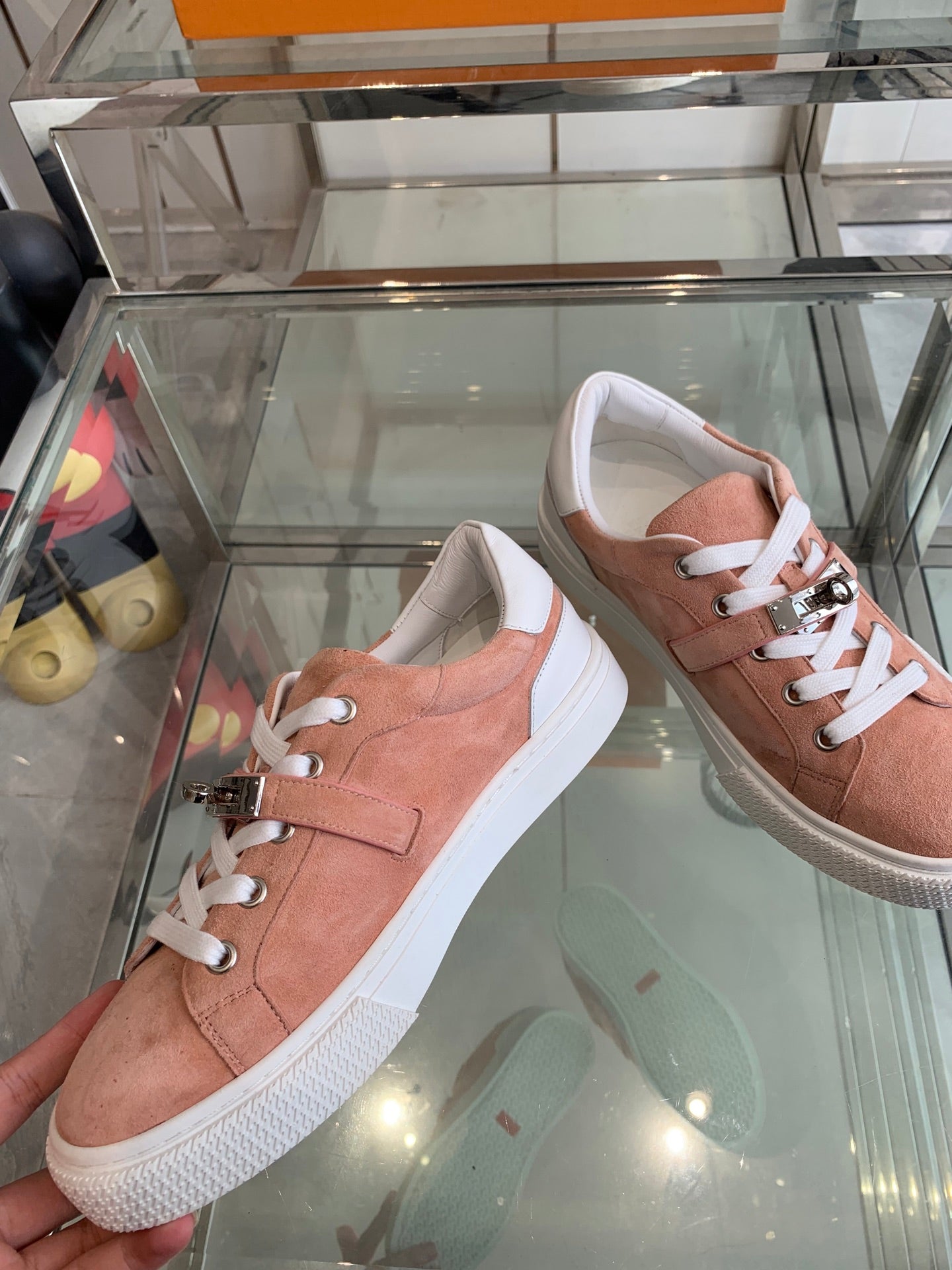 HM Day Sneaker Pink Suede 291836 (Copy)
