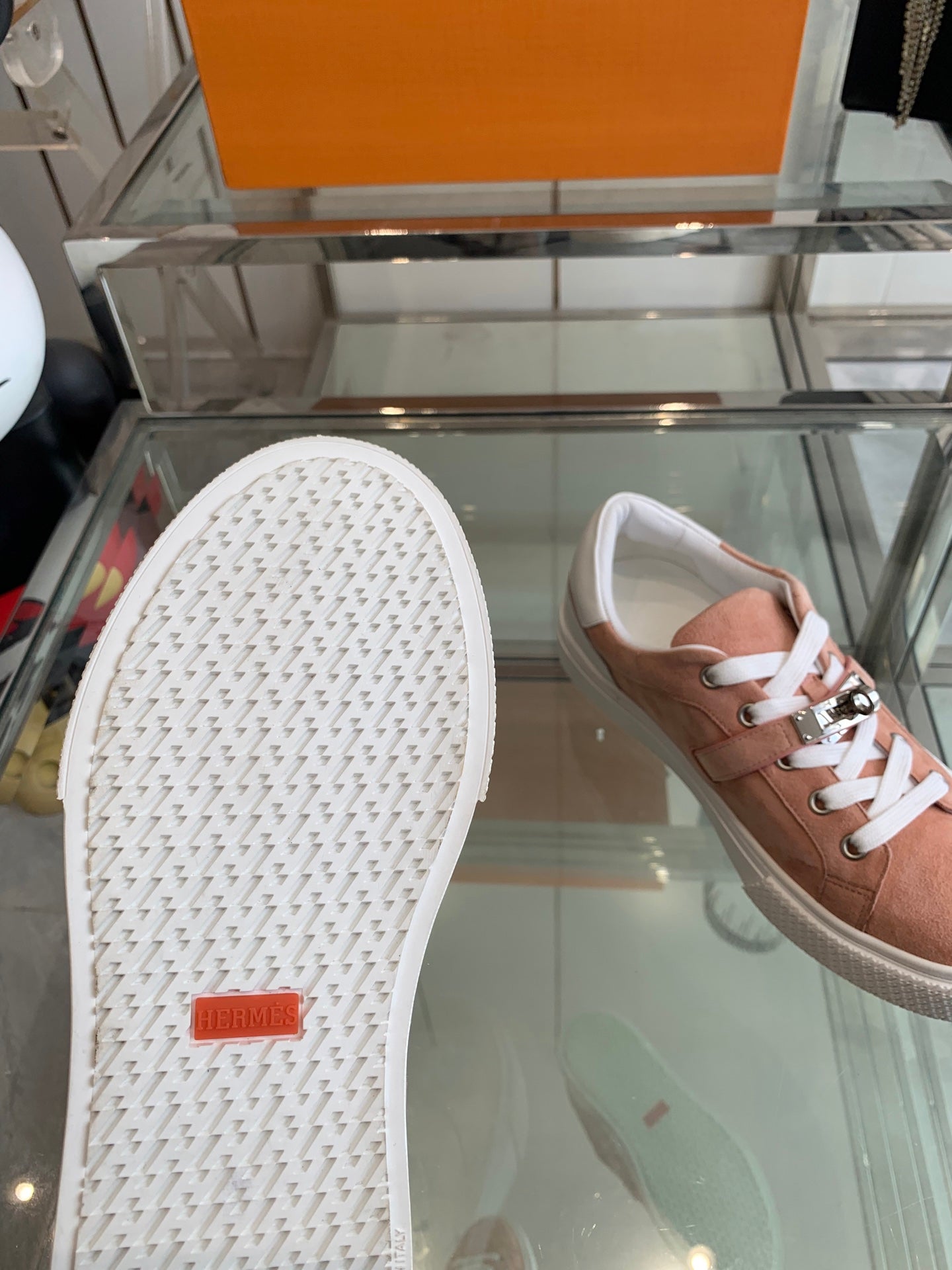 HM Day Sneaker Pink Suede 291836 (Copy)