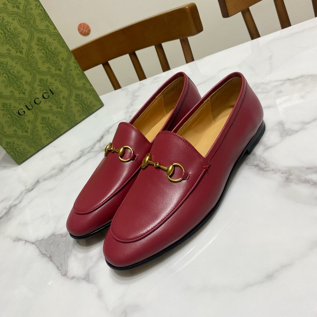 GG Jordaan Loafer Dark Red Calfskin