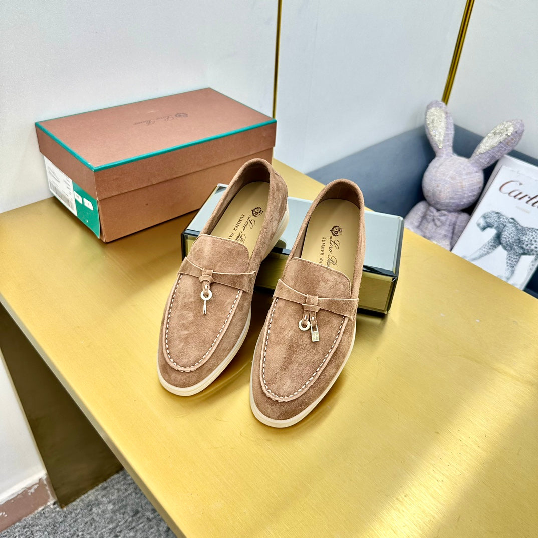 LP Summer Charms Walk Loafers French Beige Suede 994494