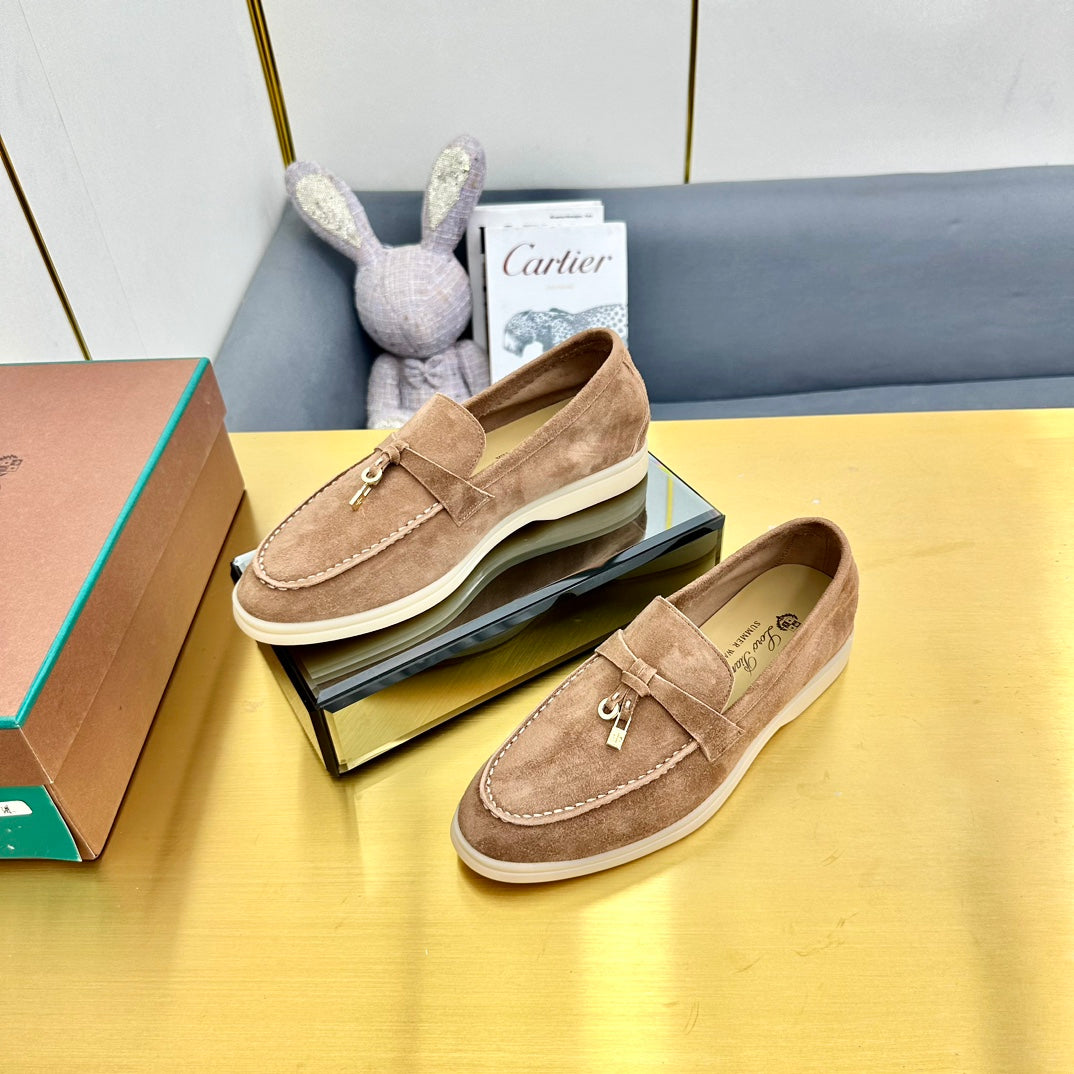 LP Summer Charms Walk Loafers French Beige Suede 994494