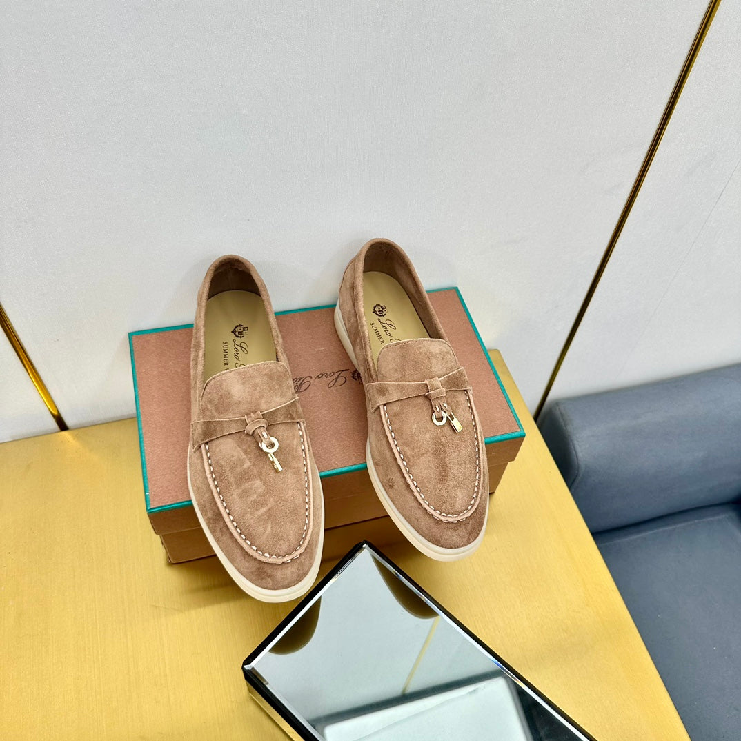 LP Summer Charms Walk Loafers French Beige Suede 994494
