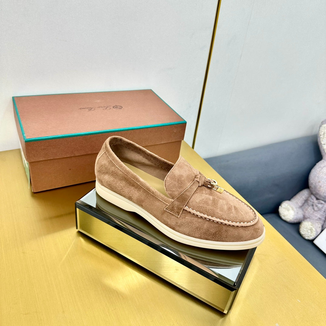 LP Summer Charms Walk Loafers French Beige Suede 994494
