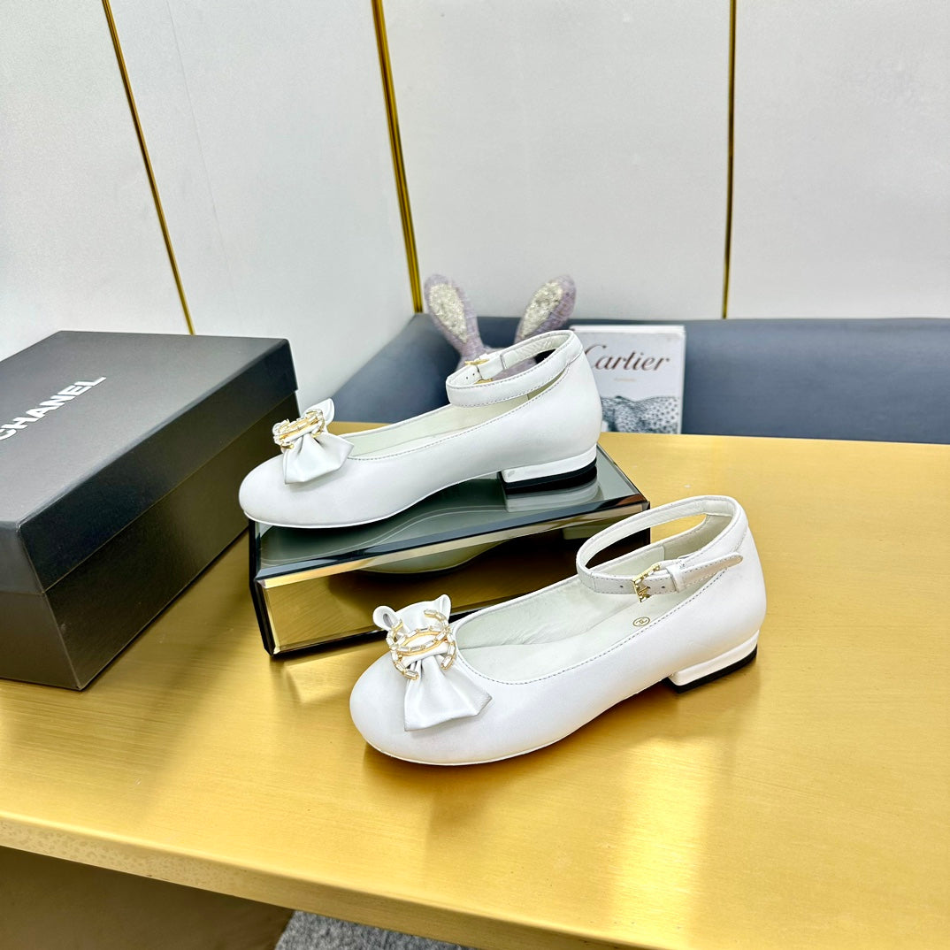 CC 25s Ballet Flats Gray Light Suede 297808