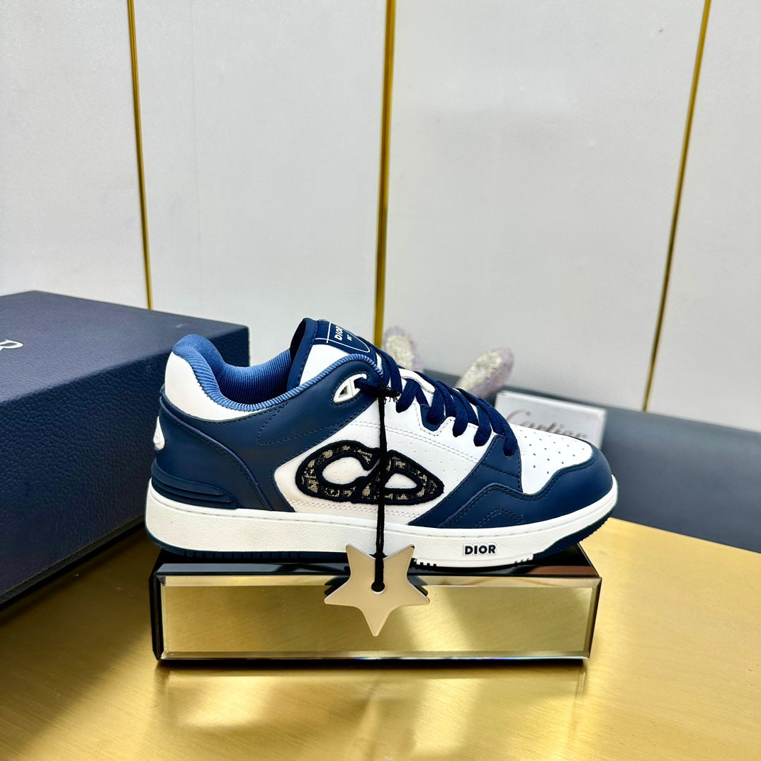 CD B57 Mid-Top Sneaker In Deep Blue Calfskin  993828