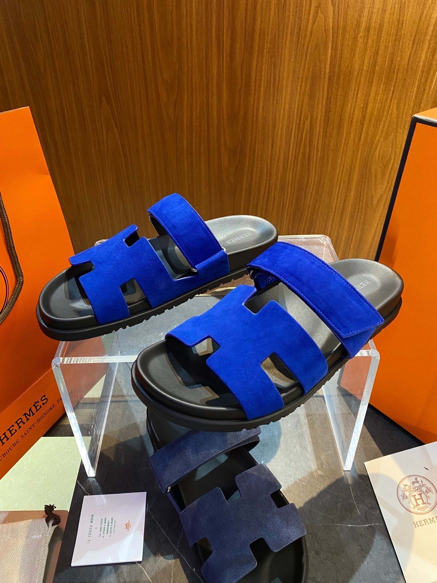 HM Men's Chypre Slide Suede 555844