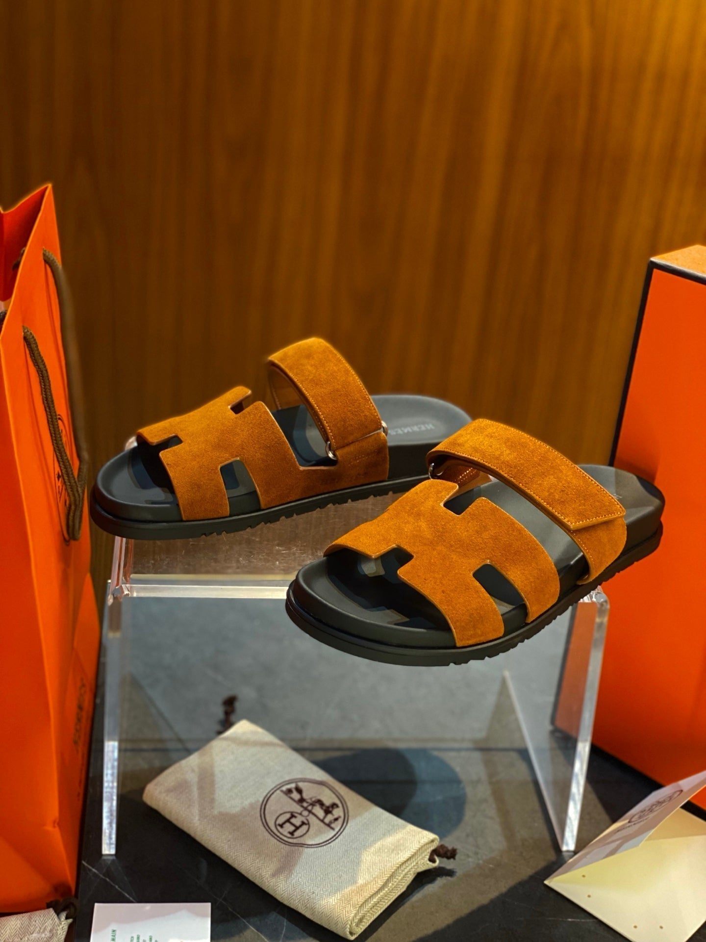 HM Men's Chypre Slide Suede 555849