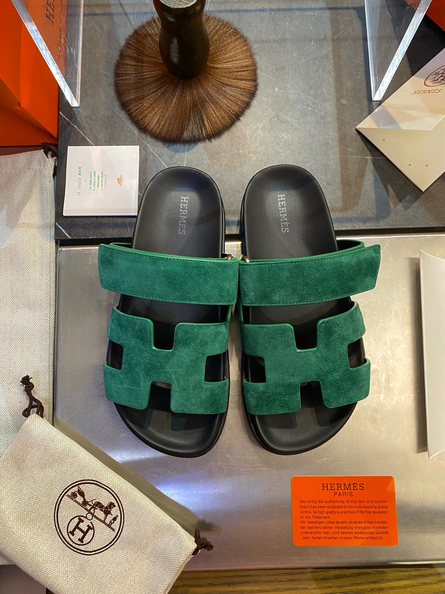 HM Men's Chypre Slide Suede 555849