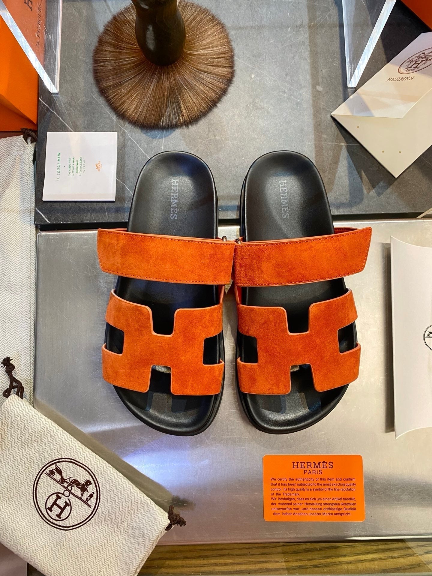 HM Men's Chypre Slide Suede 555849