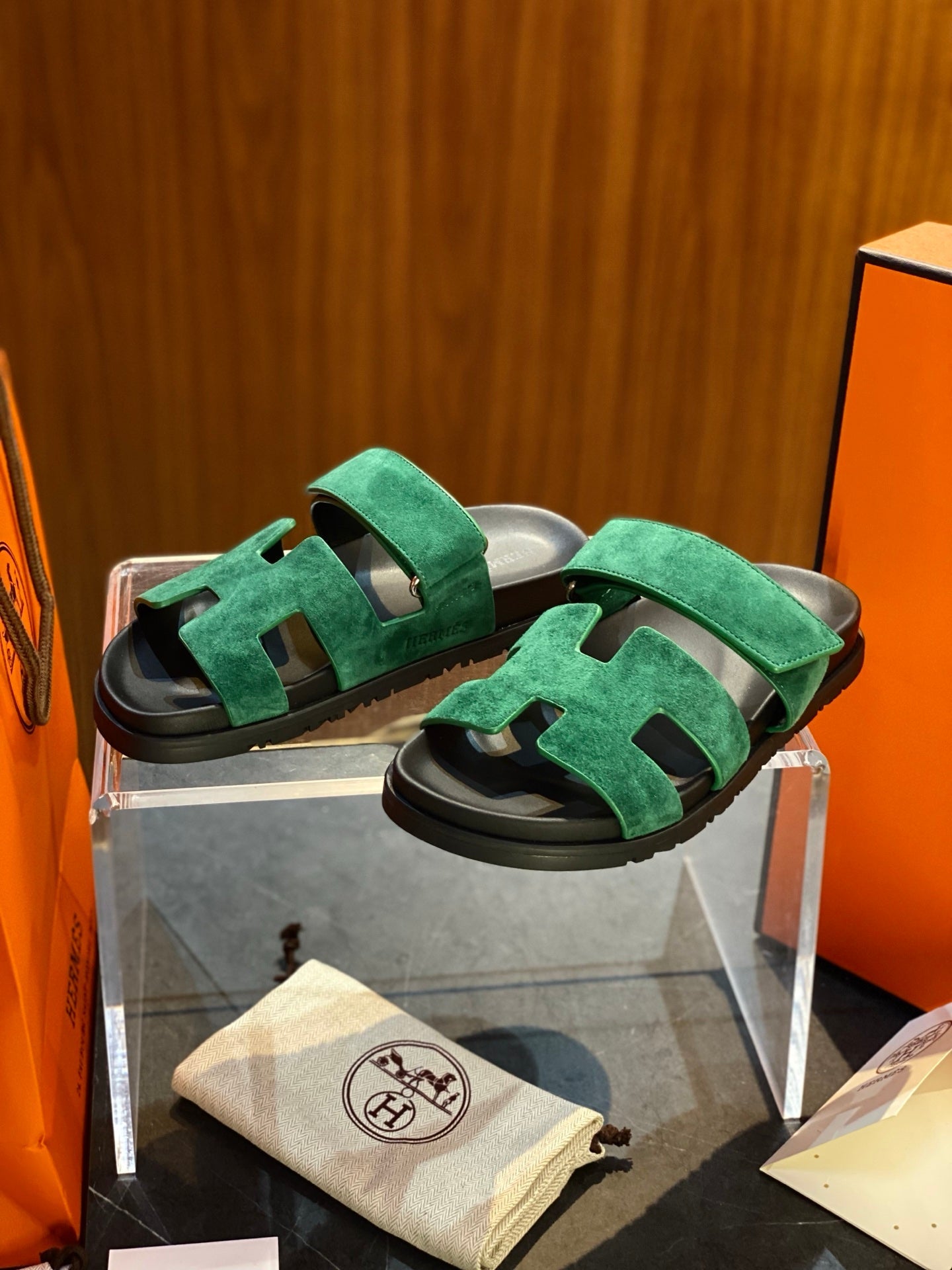 HM Men's Chypre Slide Suede 555849