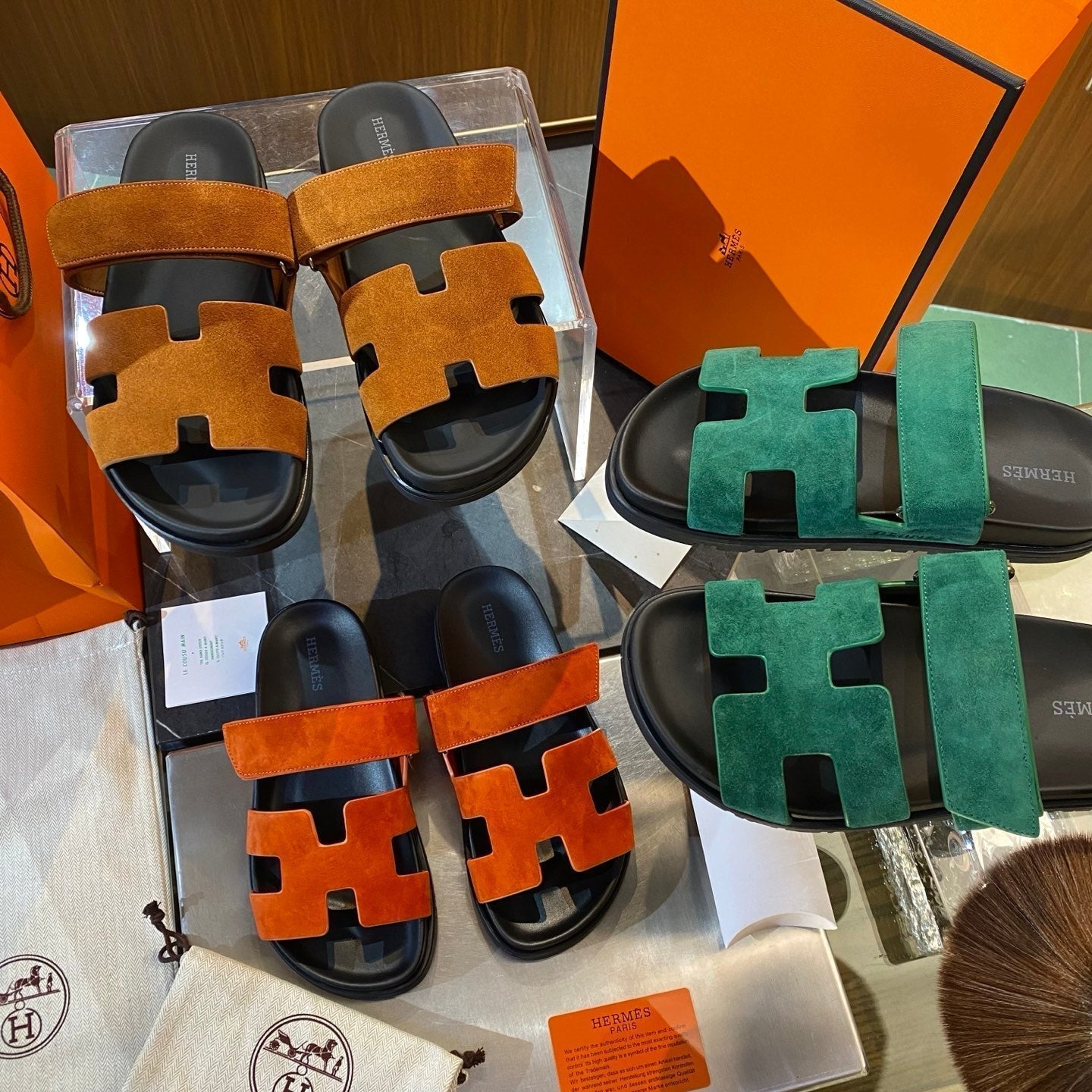 HM Men's Chypre Slide Suede 555849