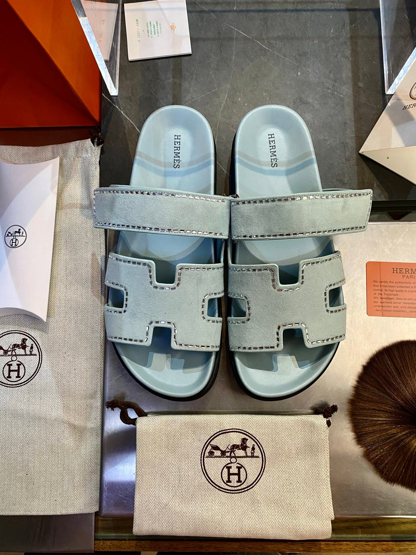 HM Men's Chypre Slide Suede 555872